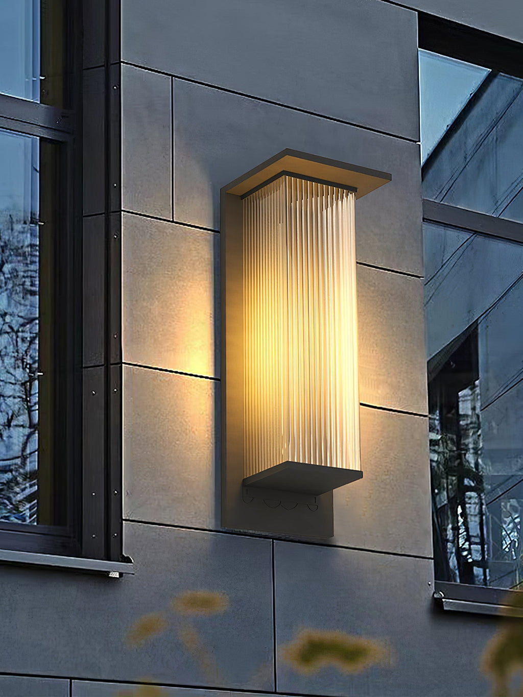 Oleron Box Exterior Solar Wall Light, Outdoor Wall Light, detail 25