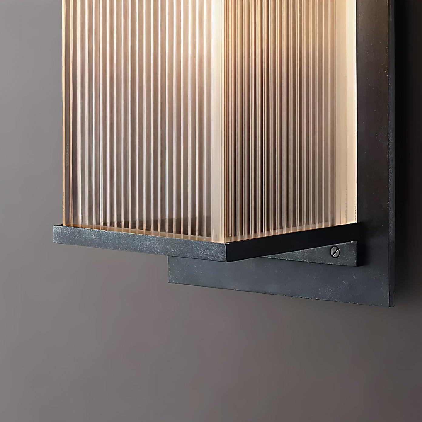 Oleron Box Exterior Solar Wall Light, Outdoor Wall Light, detail 9