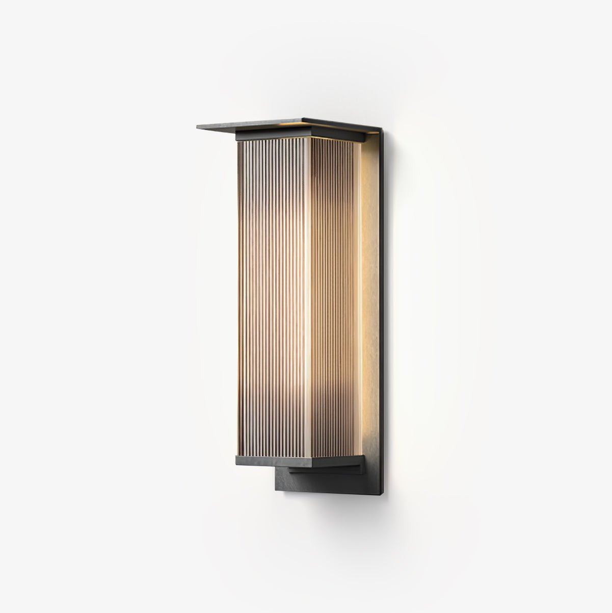 Oleron Box Exterior Solar Wall Light, Outdoor Wall Light, detail 10