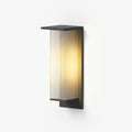 Oleron Box Exterior Solar Wall Light, Outdoor Wall Light, Stainless steel, L 7.7″ x W 7.1″ x H 20.1″ Set