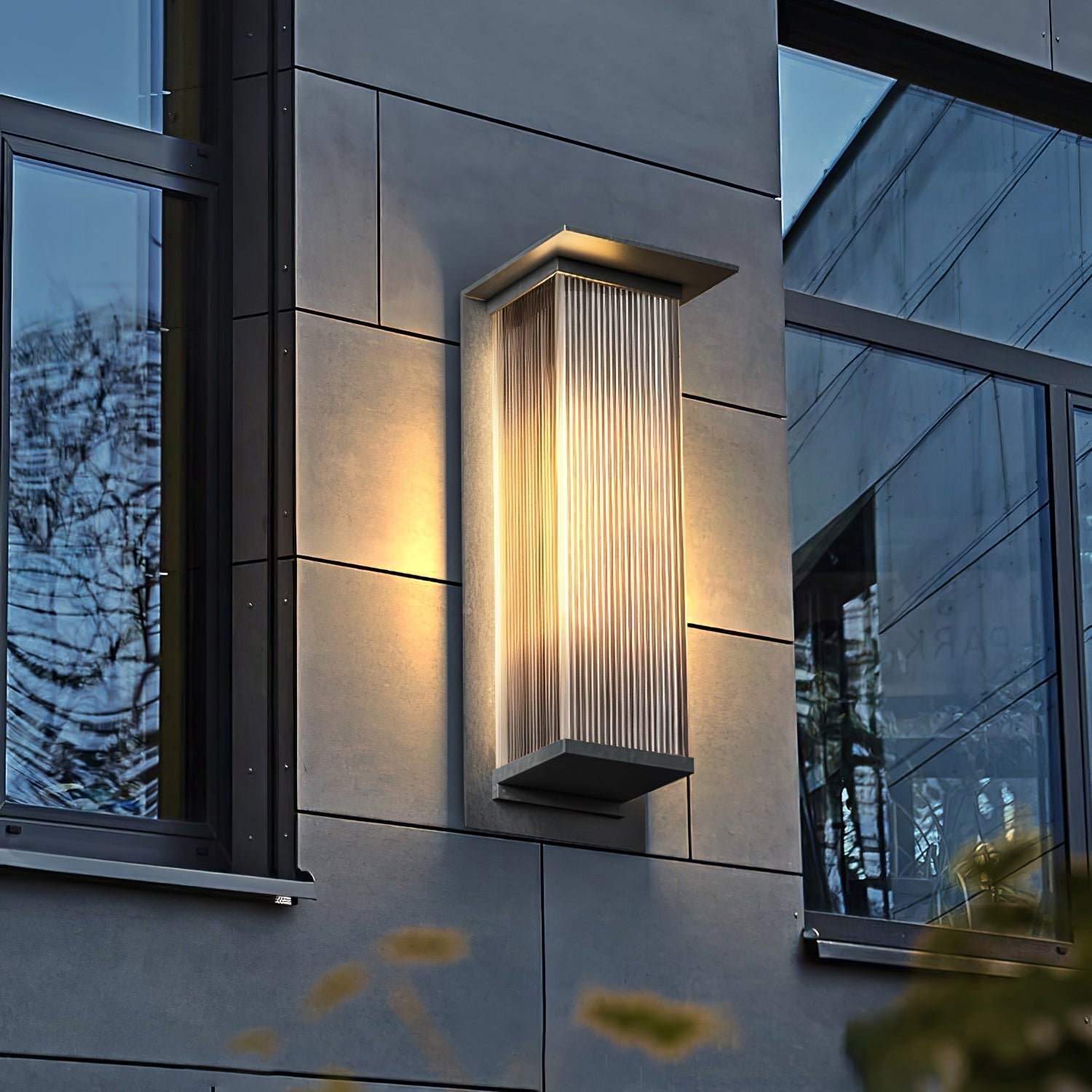 Oleron Box Exterior Solar Wall Light, Outdoor Wall Light, detail 12