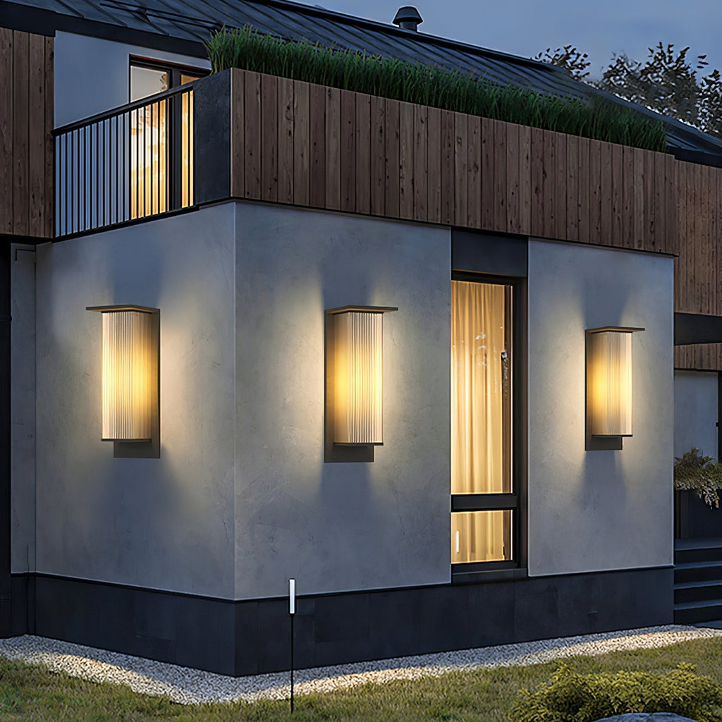 Oleron Box Exterior Solar Wall Light, Outdoor Wall Light, detail 14