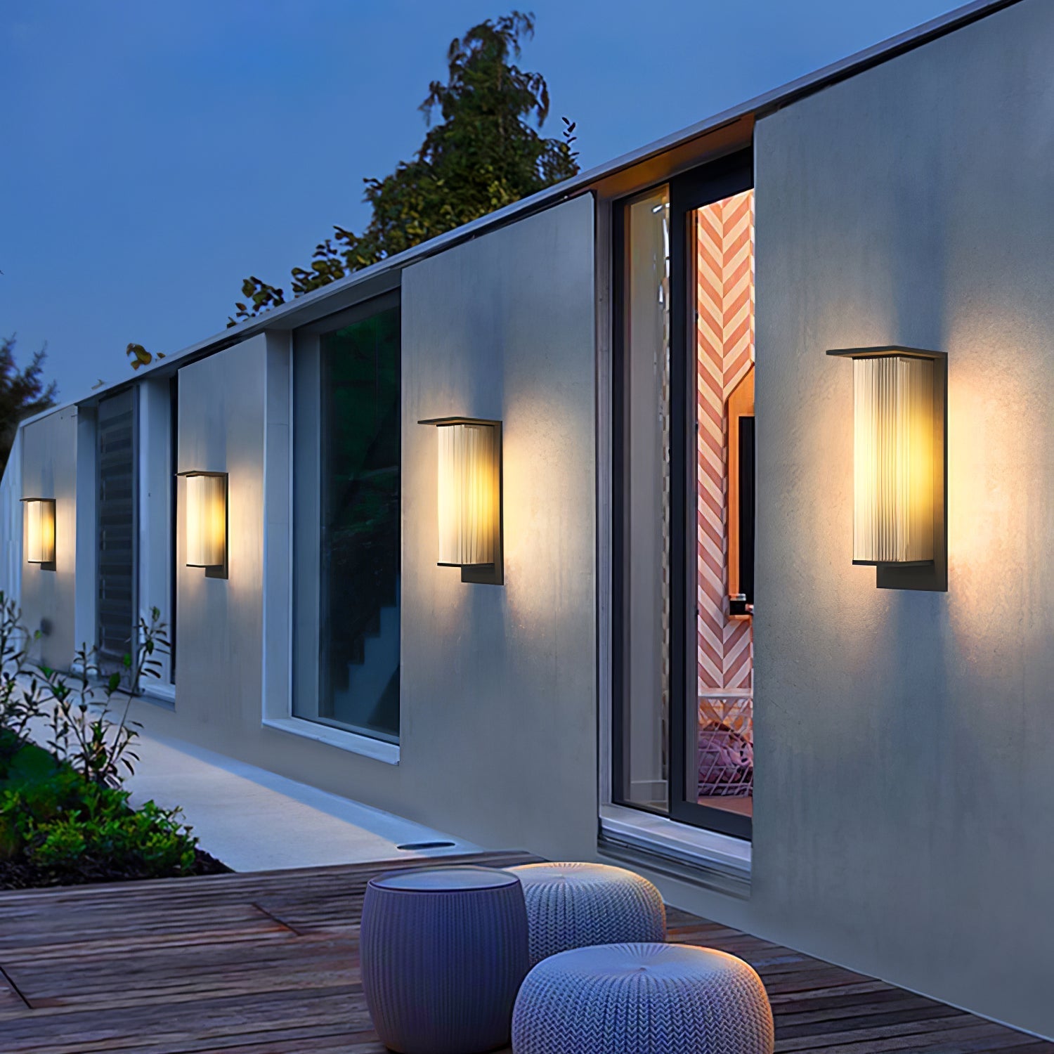 Oleron Box Exterior Solar Wall Light, Outdoor Wall Light, detail 15