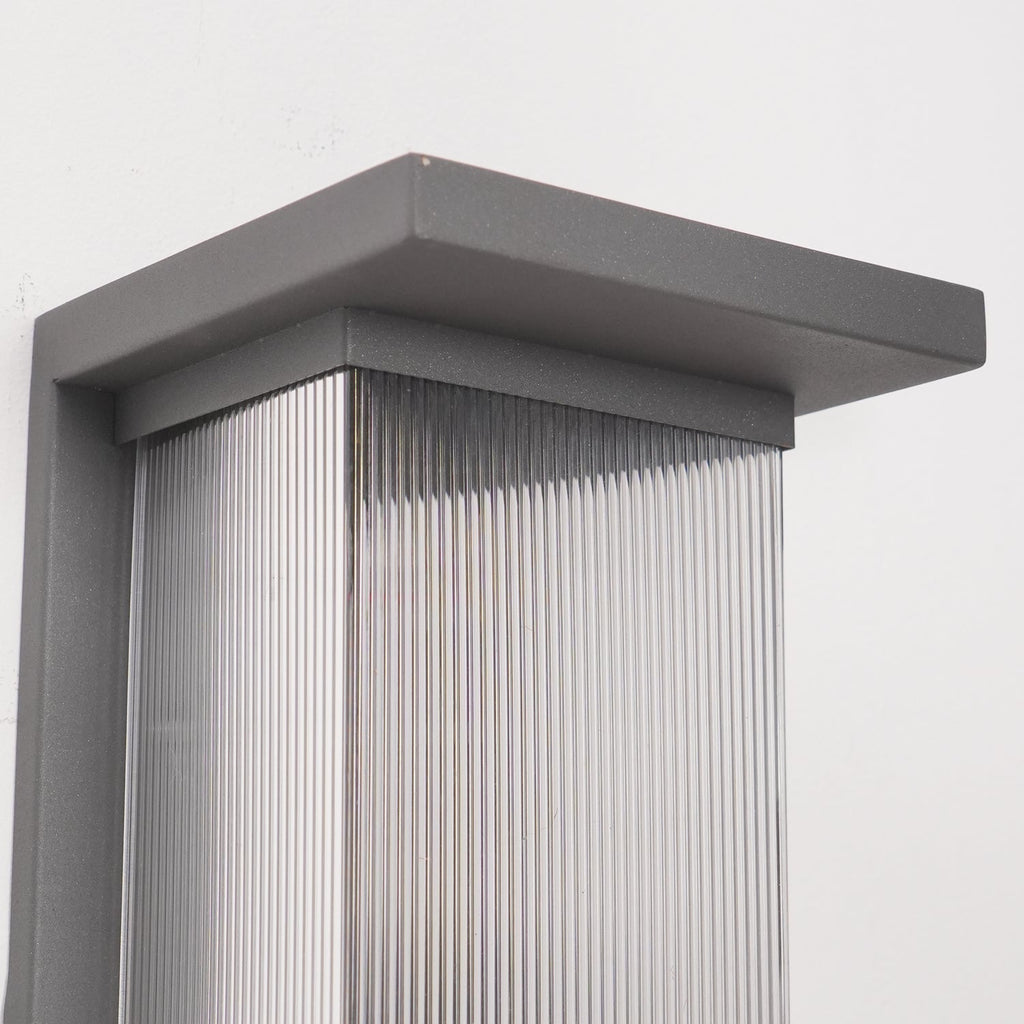 Oleron Box Exterior Solar Wall Light, Outdoor Wall Light, detail 28