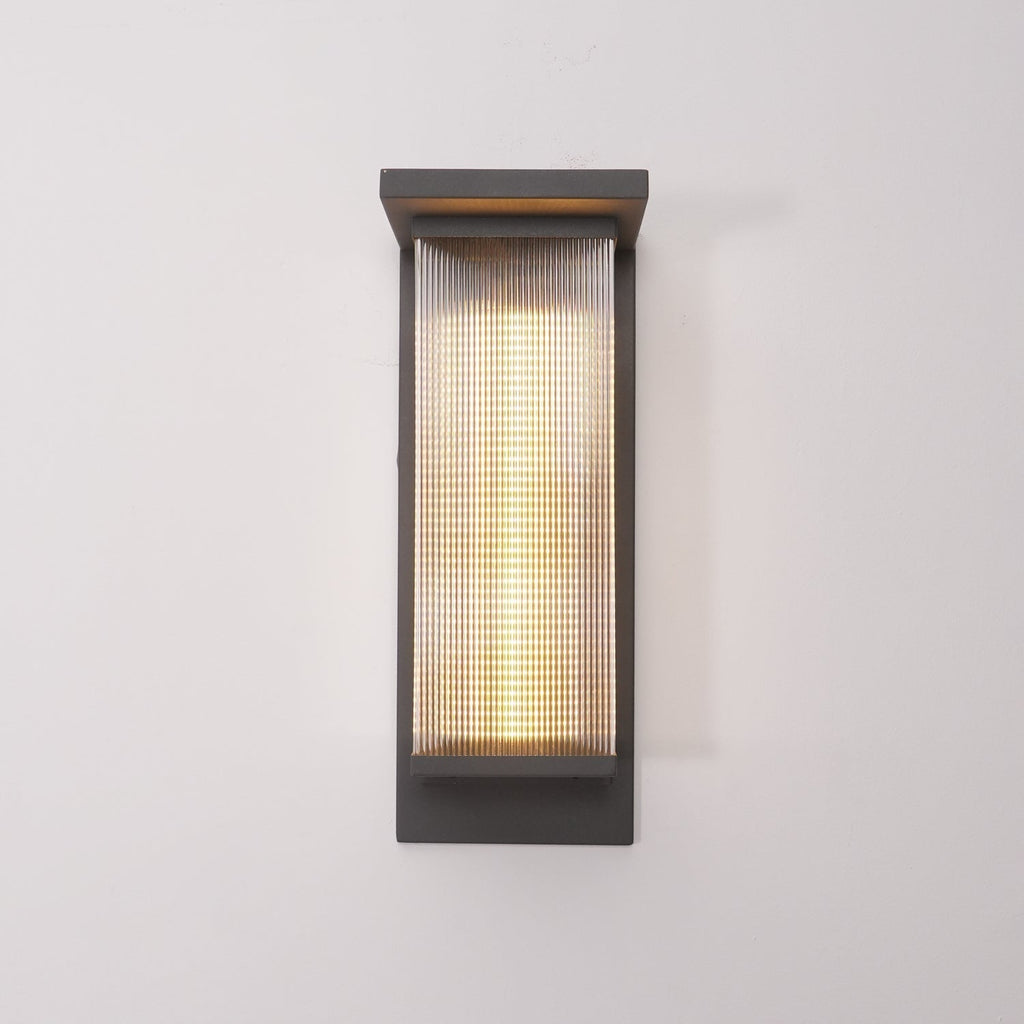 Oleron Box Exterior Solar Wall Light, Outdoor Wall Light, detail 30
