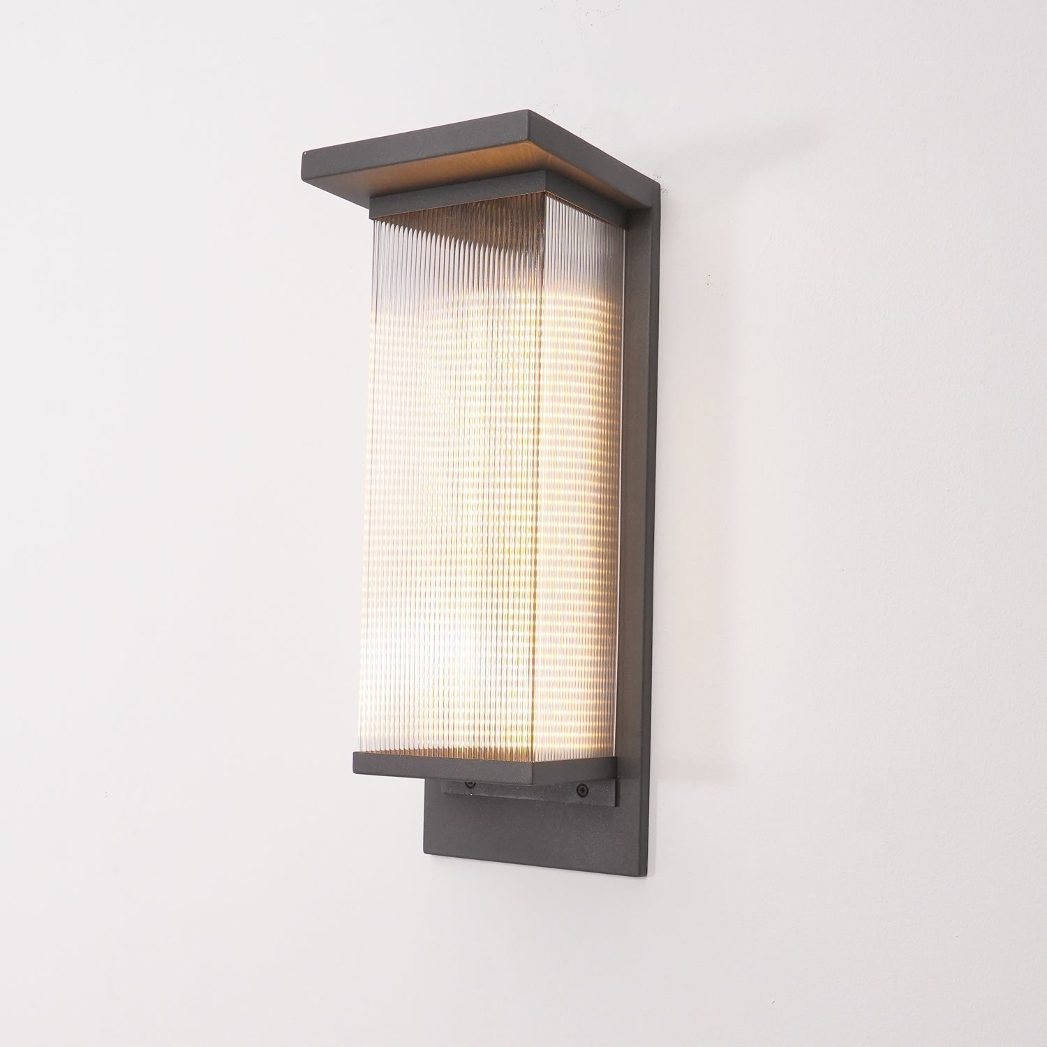 Oleron Box Exterior Solar Wall Light, Outdoor Wall Light, detail 29