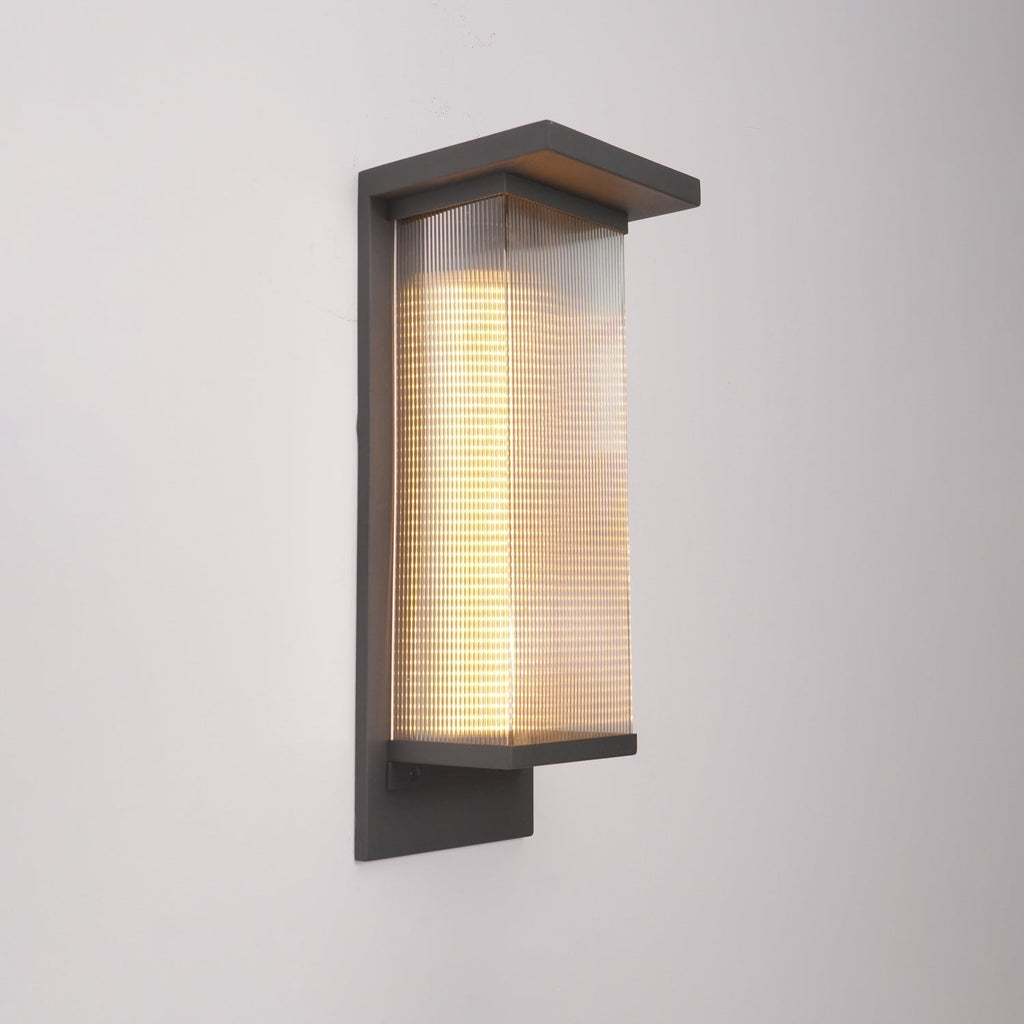 Oleron Box Exterior Solar Wall Light, Outdoor Wall Light, detail 39