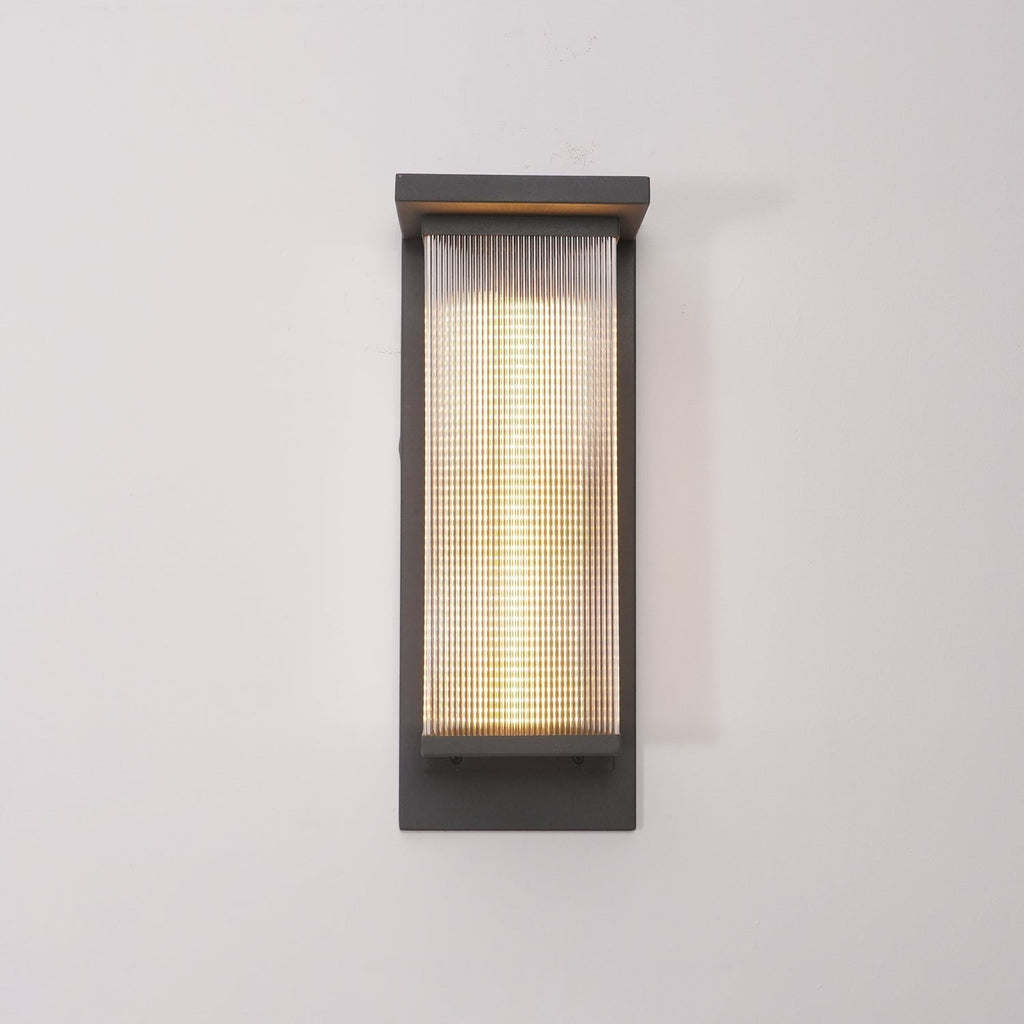 Oleron Box Exterior Solar Wall Light, Outdoor Wall Light, detail 32