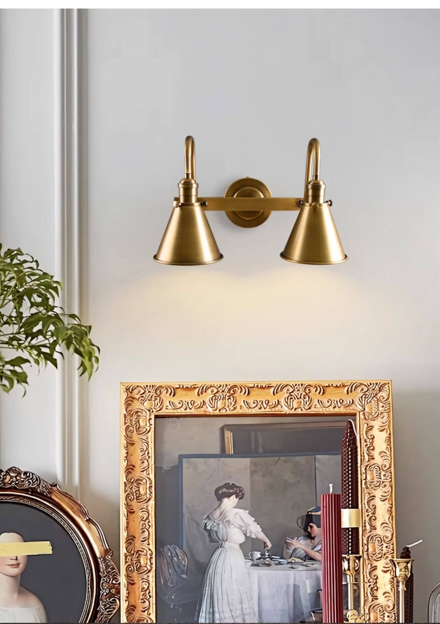 Oliver Wall Light, Hardwired Wall Sconce, detail 6