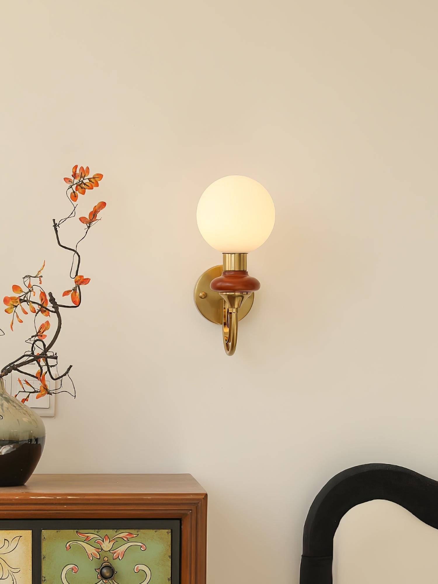 Onyx Plug-In Wall Light, Plug-In Wall Sconce, detail 22