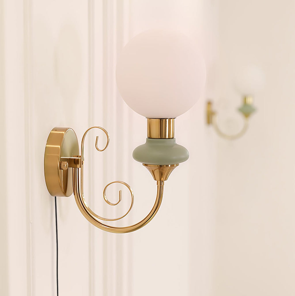 Onyx Plug-In Wall Light, Plug-In Wall Sconce, detail 7