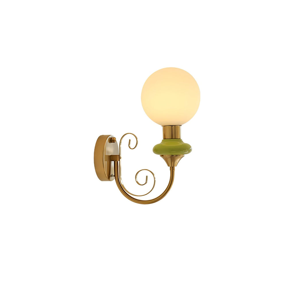Onyx Wall Light Wall Light, Hardwired Wall Sconce, Wood, Dia 15cm x H 35cm