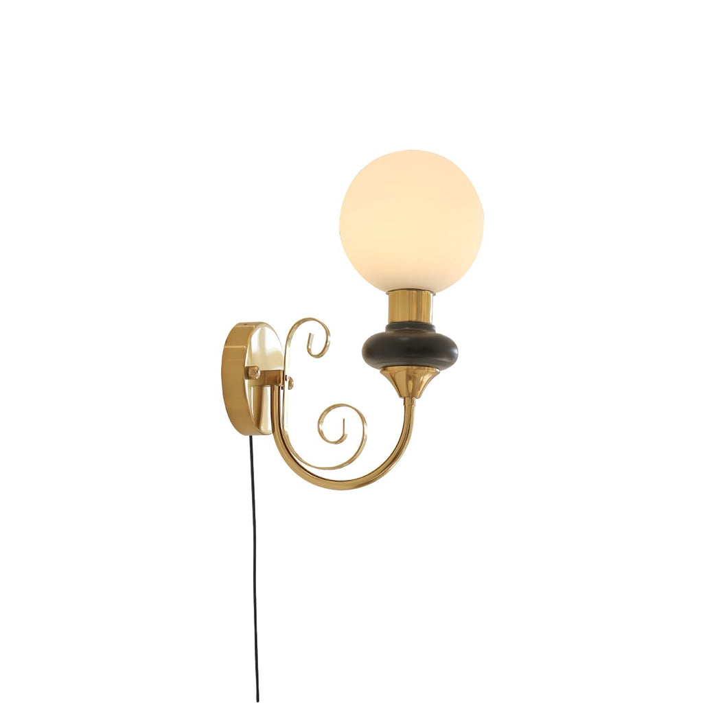 Onyx Plug-In Wall Light, Plug-In Wall Sconce, detail 34