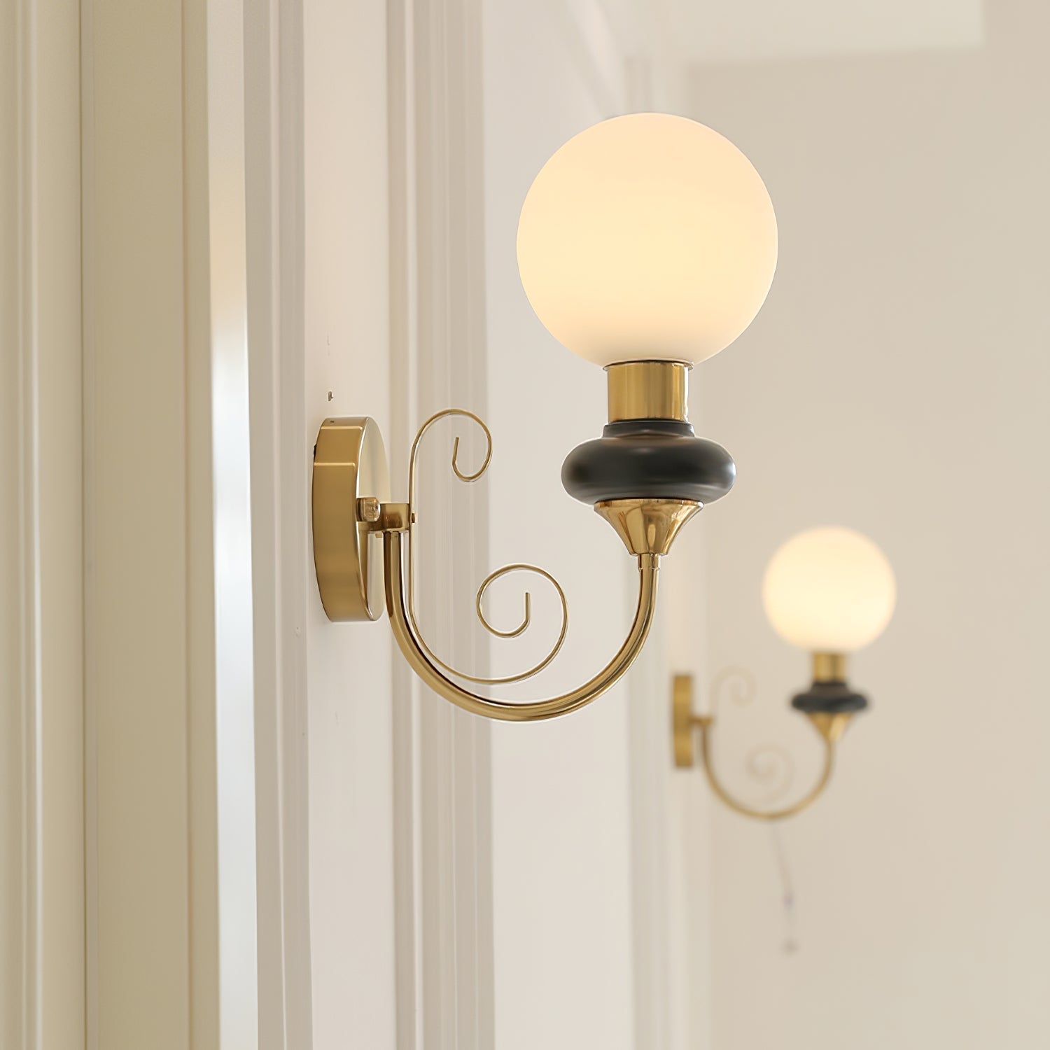 Onyx Plug-In Wall Light, Plug-In Wall Sconce, detail 8