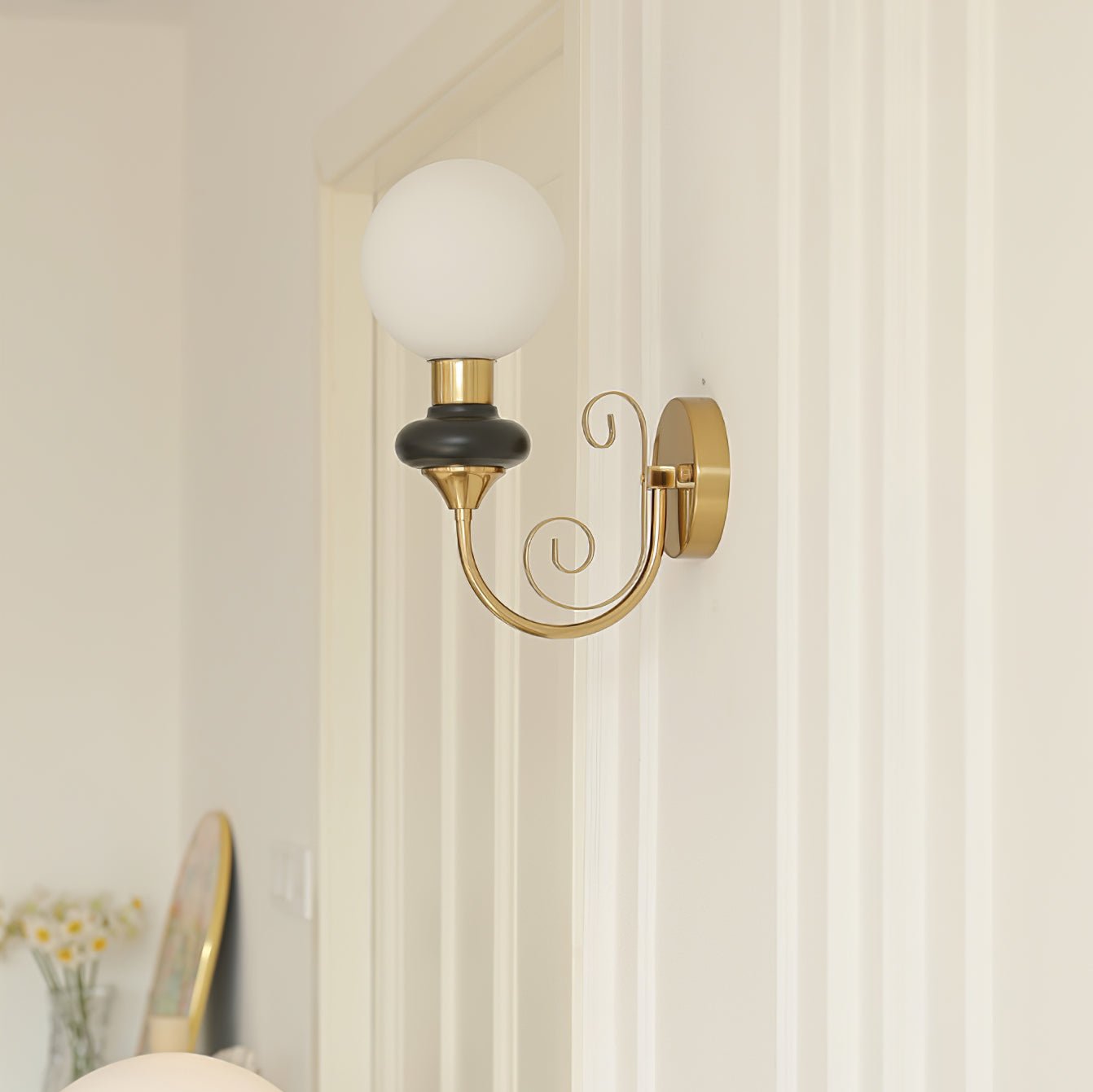 Onyx Plug-In Wall Light, Plug-In Wall Sconce, detail 16