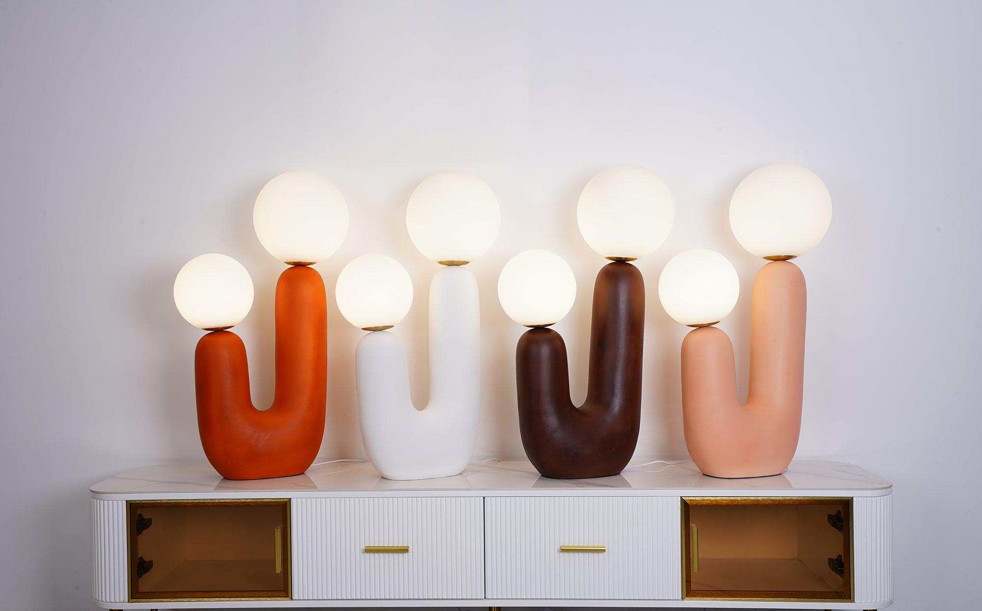 Oo Ceramics Table Light, Bedside Table Lamp, detail 12