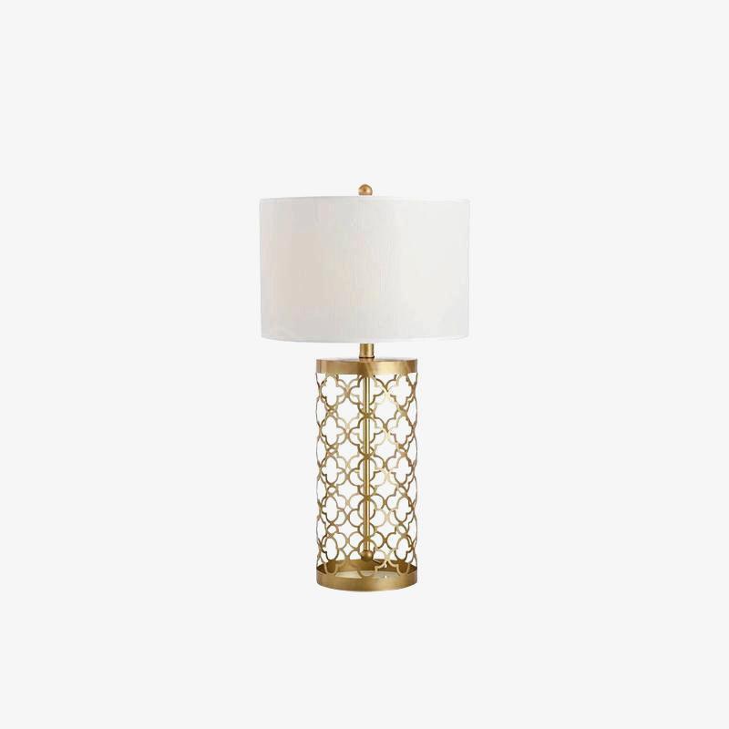 Openwork Metal Table Light, Bedside Table Lamp, detail 5