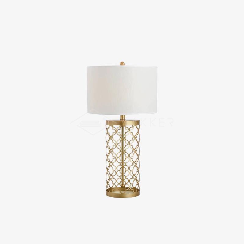 Openwork Metal Table Light, Bedside Table Lamp, Dia 34cm x H 55cm