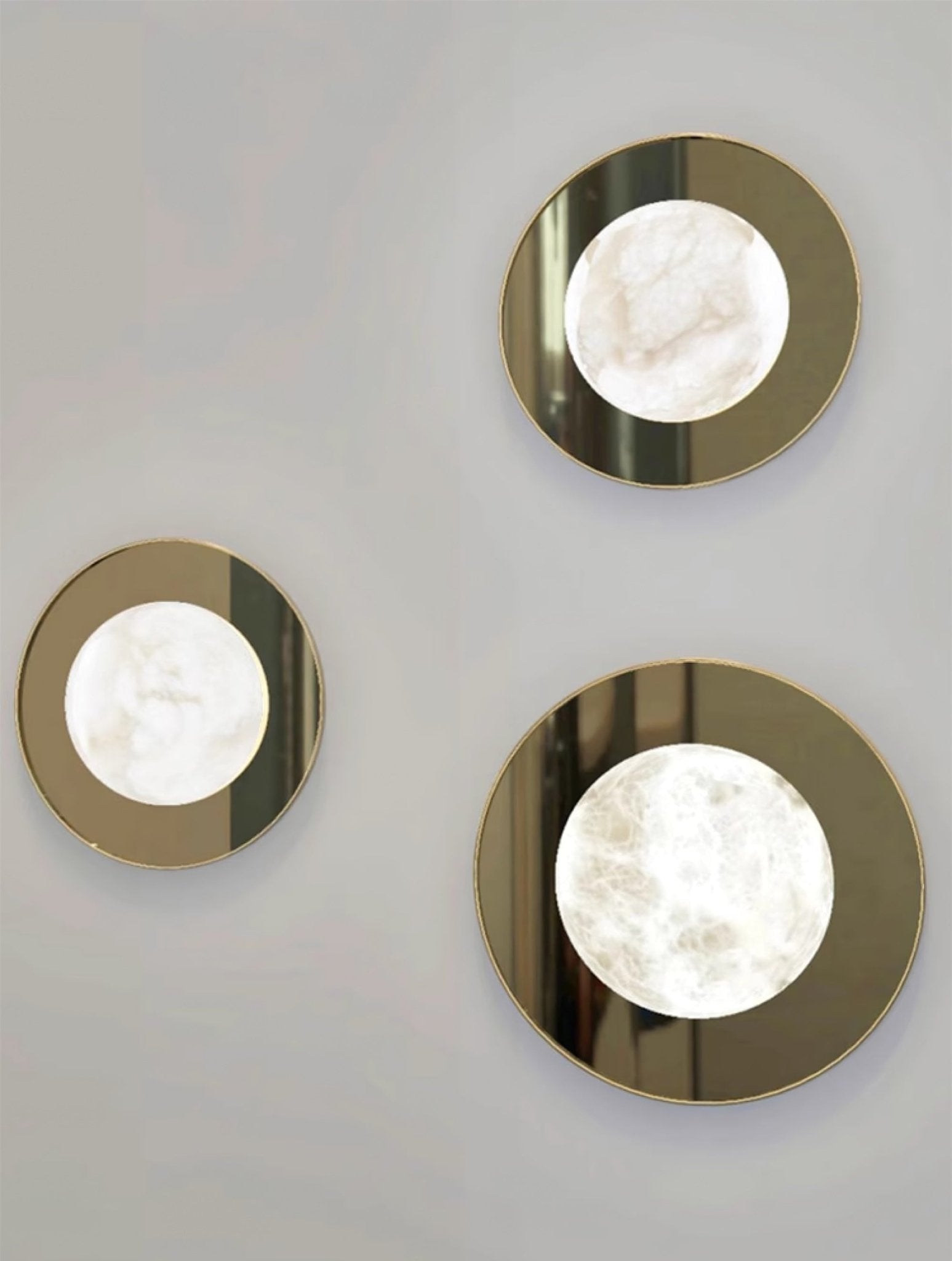 Ophela Alabaster Wall Light, Hardwired Wall Sconce, detail 10