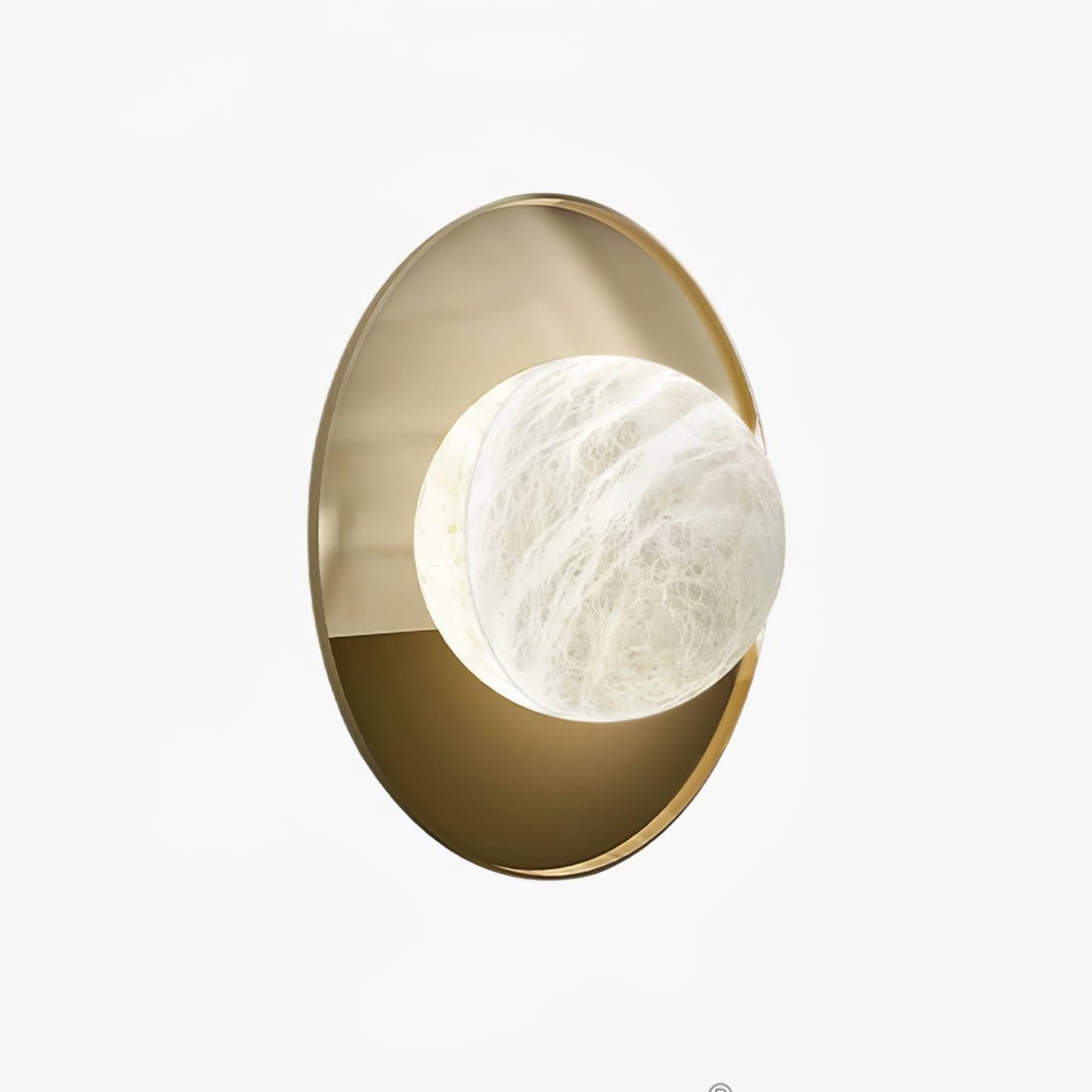Ophela Alabaster Wall Light, Hardwired Wall Sconce, detail 16
