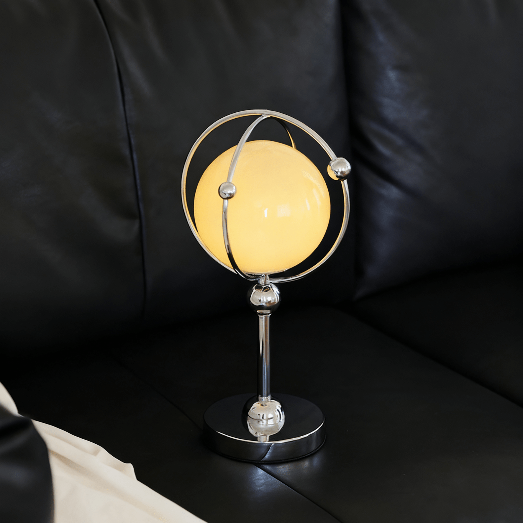 Orb Cage Table Light, Bedside Table Lamp, detail 4