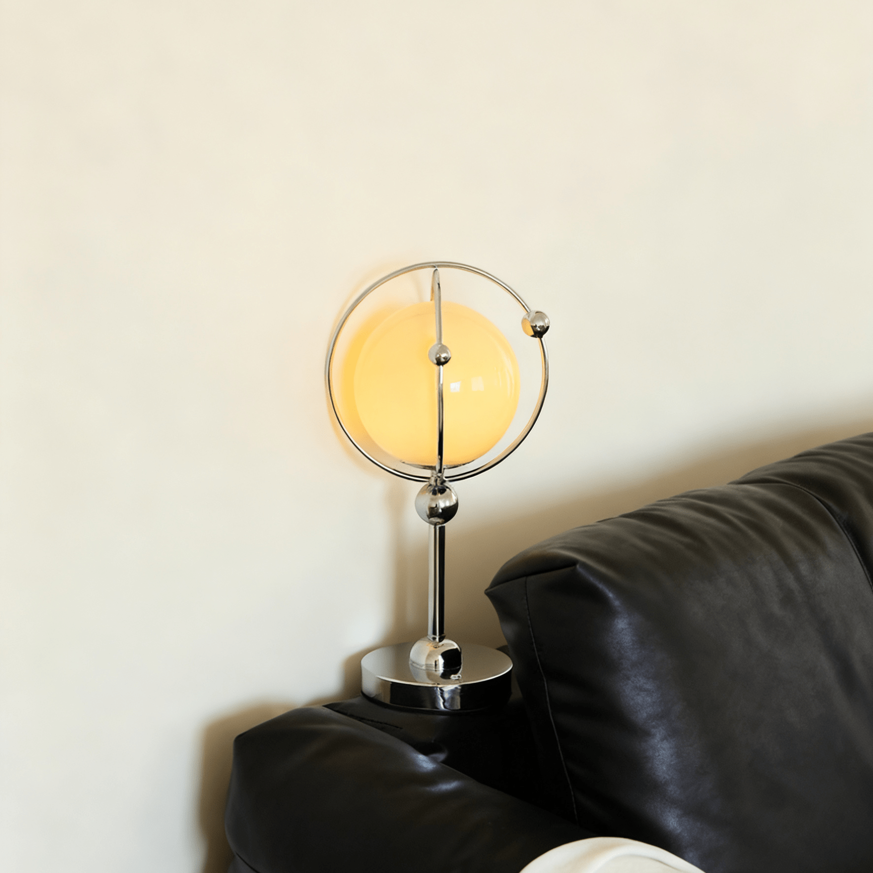 Orb Cage Table Light, Bedside Table Lamp, detail 5