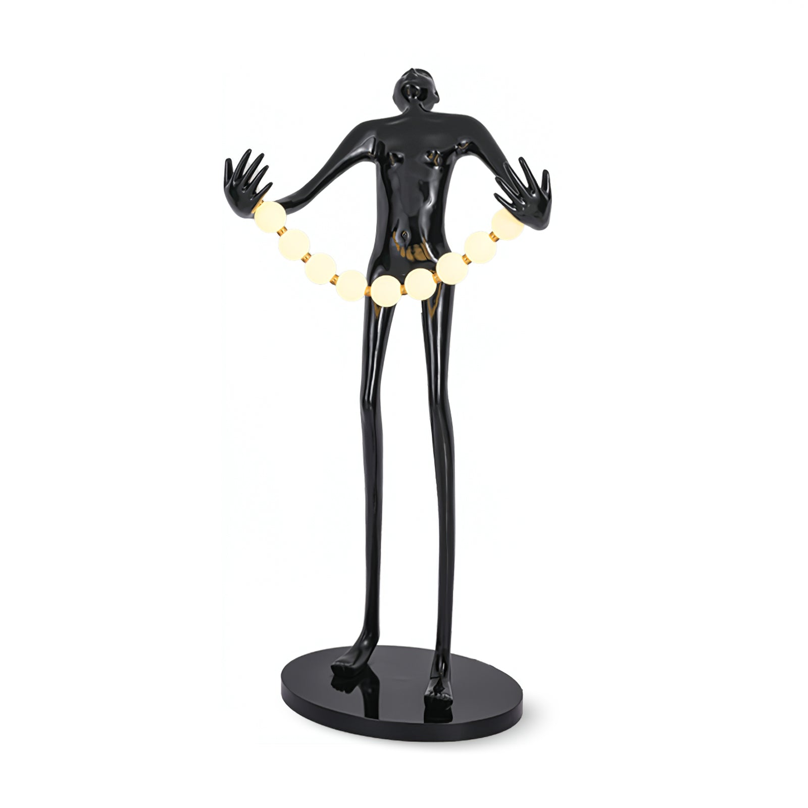 Orb Juggler Sculpture Floor Light, Floor Lamp, detail 14