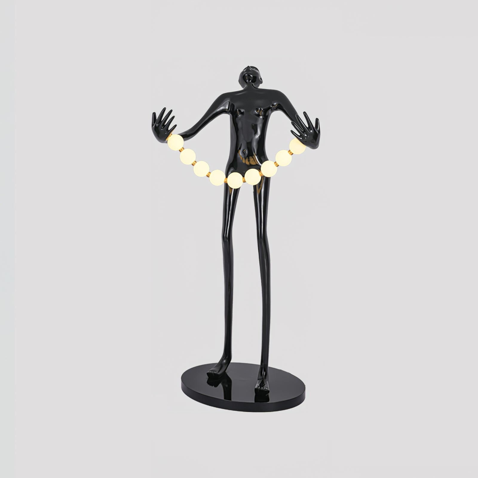 Orb Juggler Sculpture Floor Light, Floor Lamp, detail 15