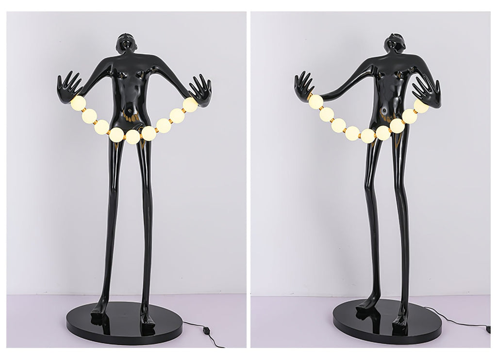 Orb Juggler Sculpture Floor Light, Floor Lamp, detail 12