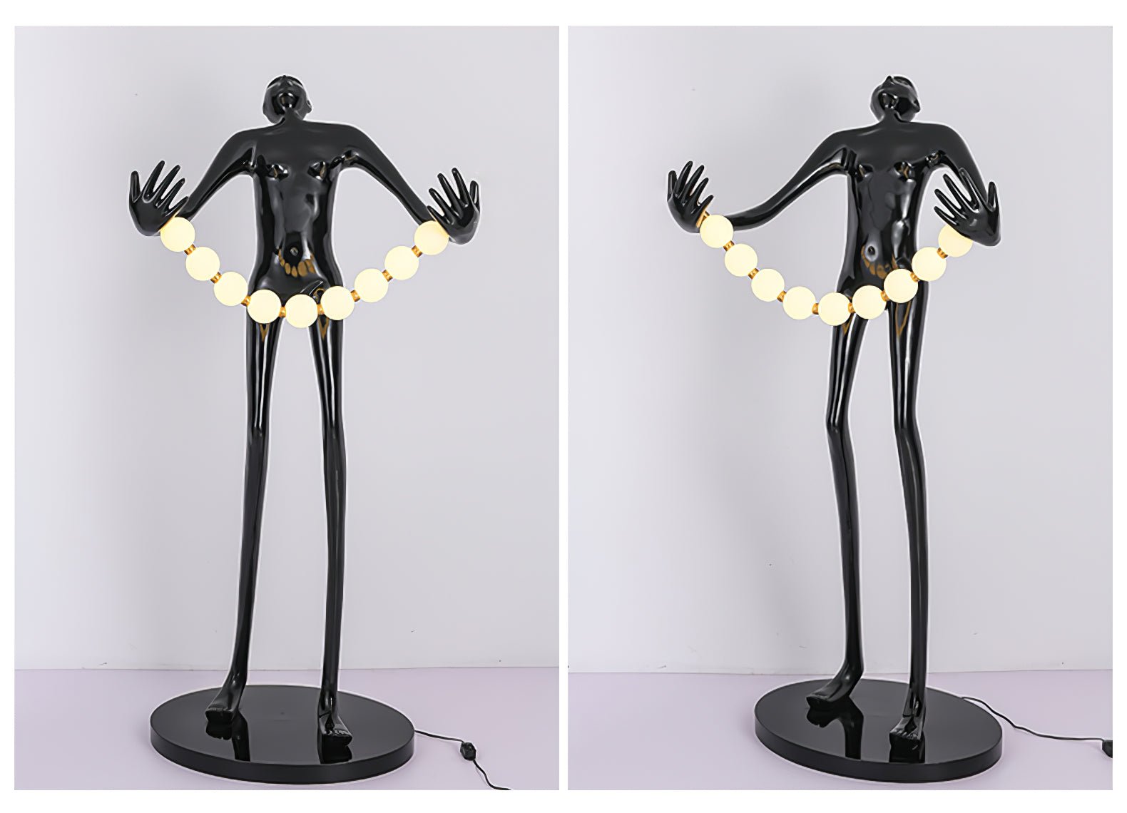 Orb Juggler Sculpture Floor Light, Floor Lamp, detail 12