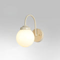Orb Surface Wall Light, Bedroom Wall Sconce, Metal, Dia 15cm x H 26cm