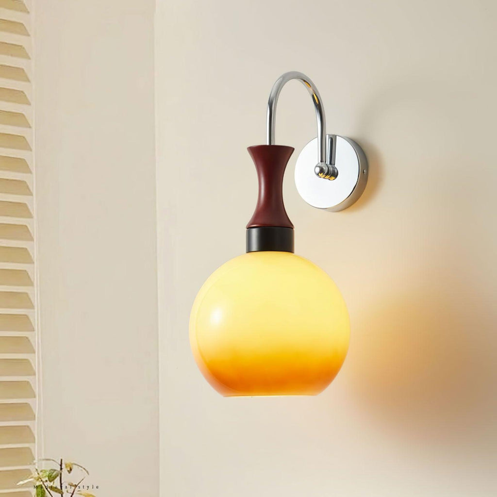 Orbique Wall Light, Hardwired Wall Sconce, detail 3