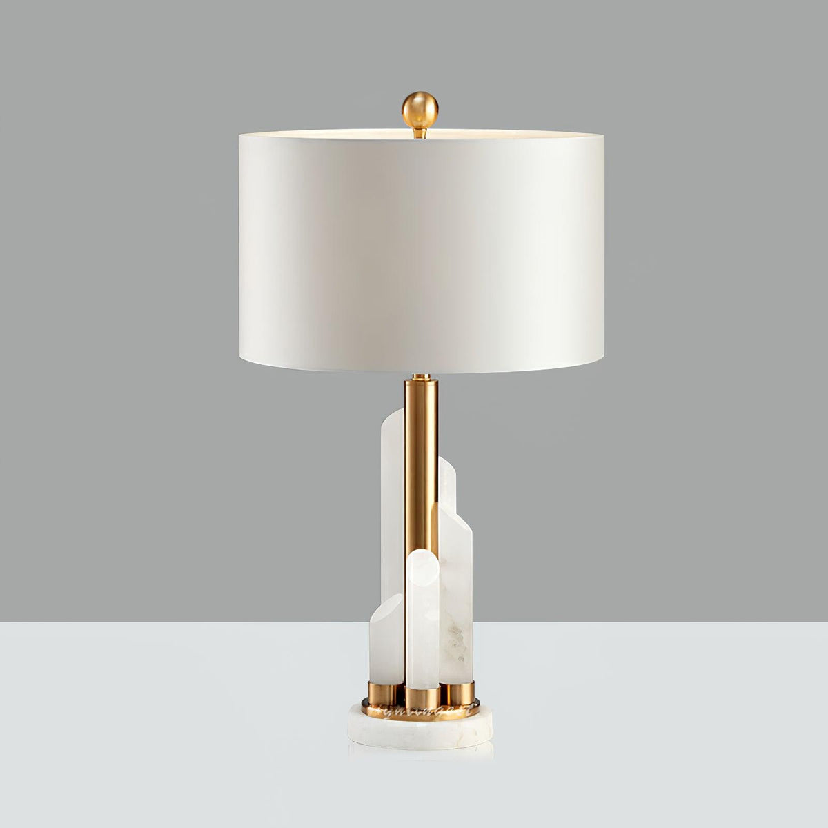 Orbit Metal Table Light, Bedside Table Lamp, ∅ 11.8″ x H 27.5″