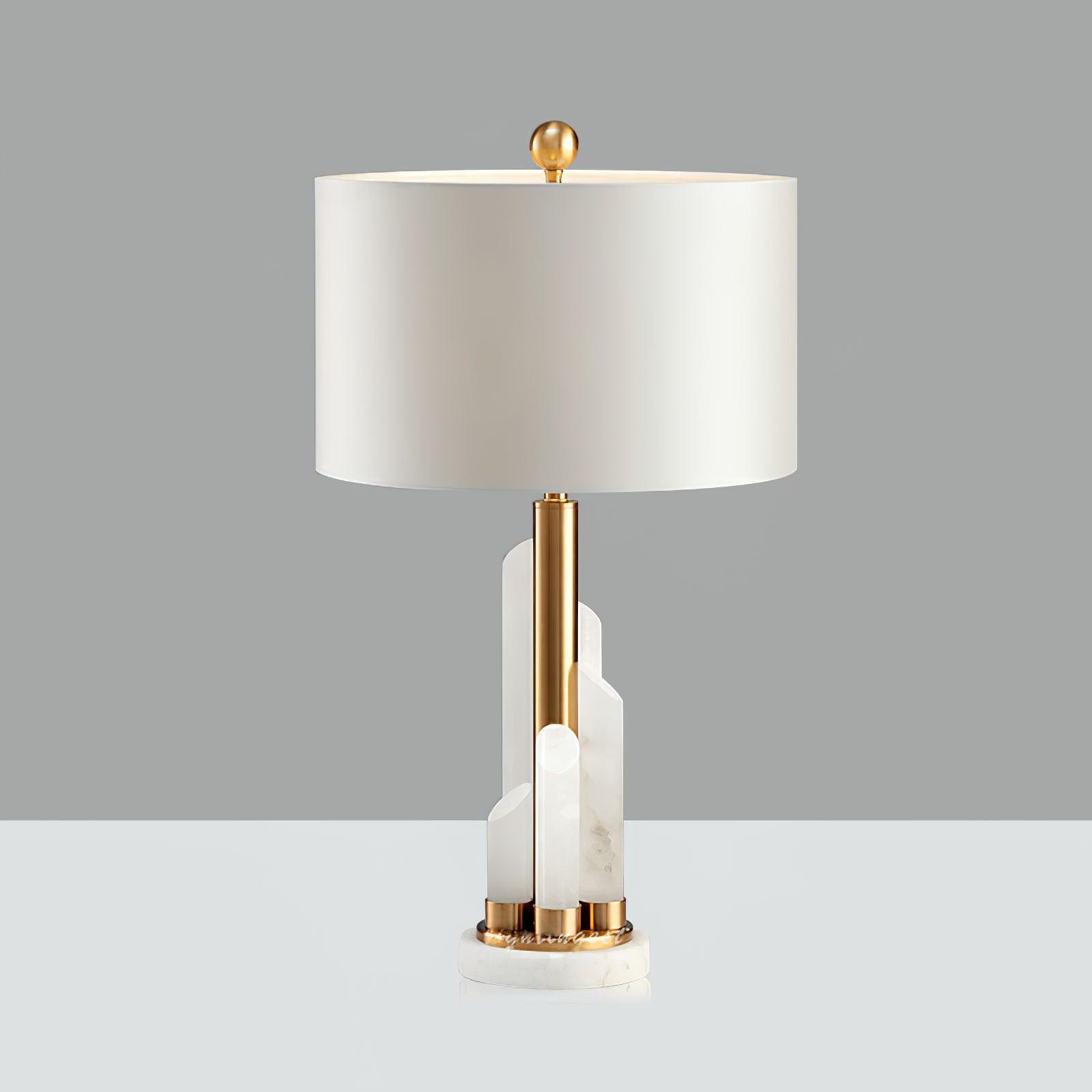 Orbit Metal Table Light, Bedside Table Lamp, ∅ 11.8″ x H 27.5″
