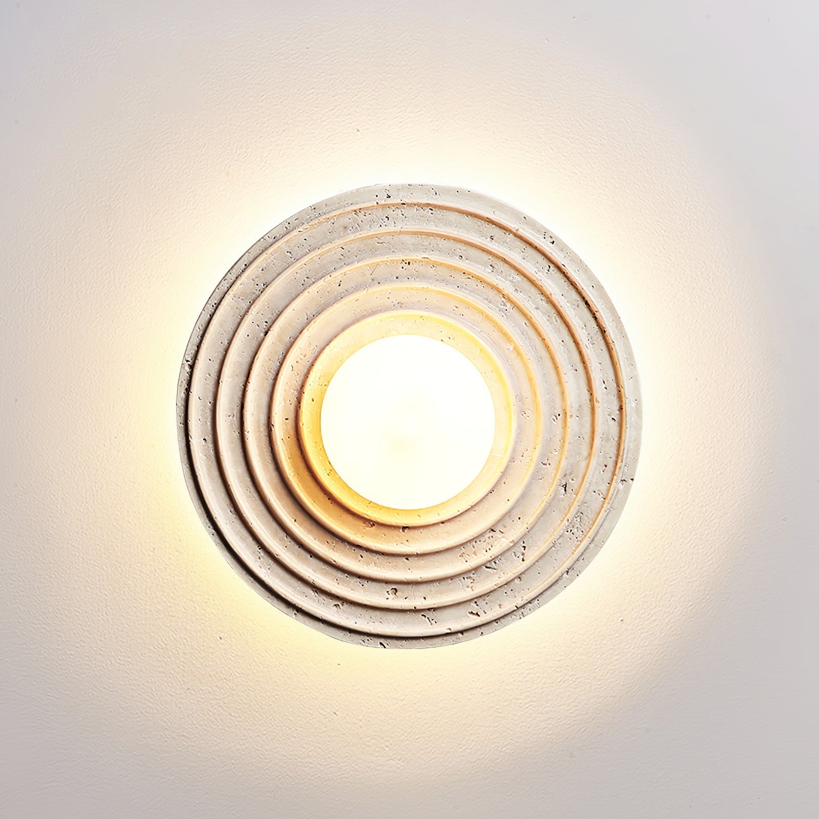 Orbit Rings Wall Light, Hardwired Wall Sconce, detail 9