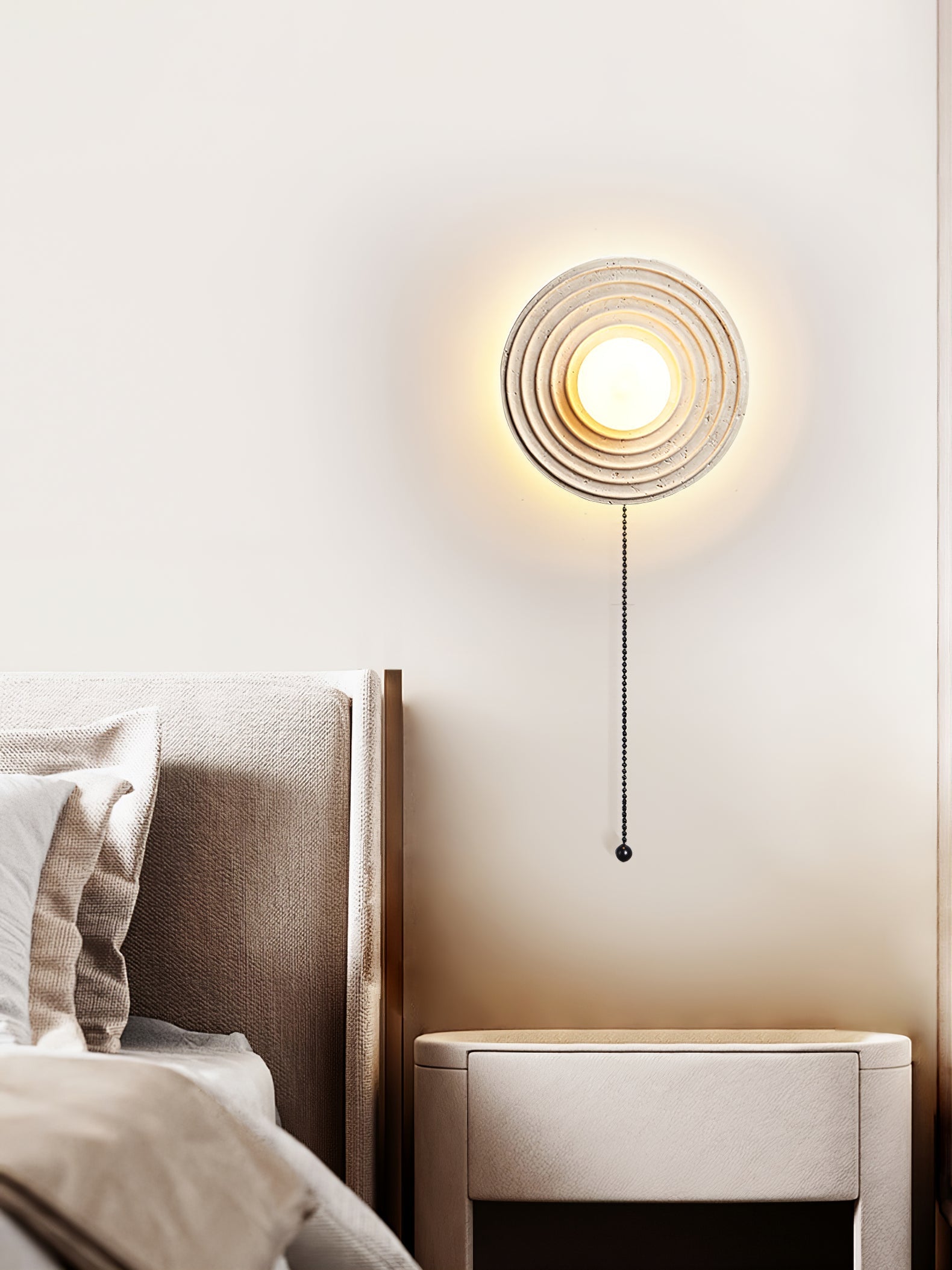 Orbit Rings Wall Light, Hardwired Wall Sconce, detail 2