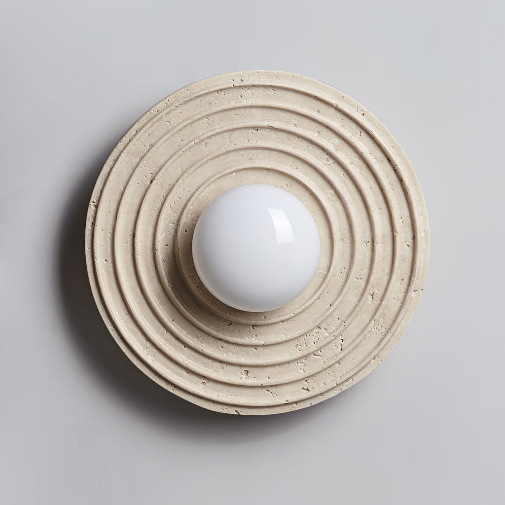 Orbit Rings Wall Light, Hardwired Wall Sconce, detail 11
