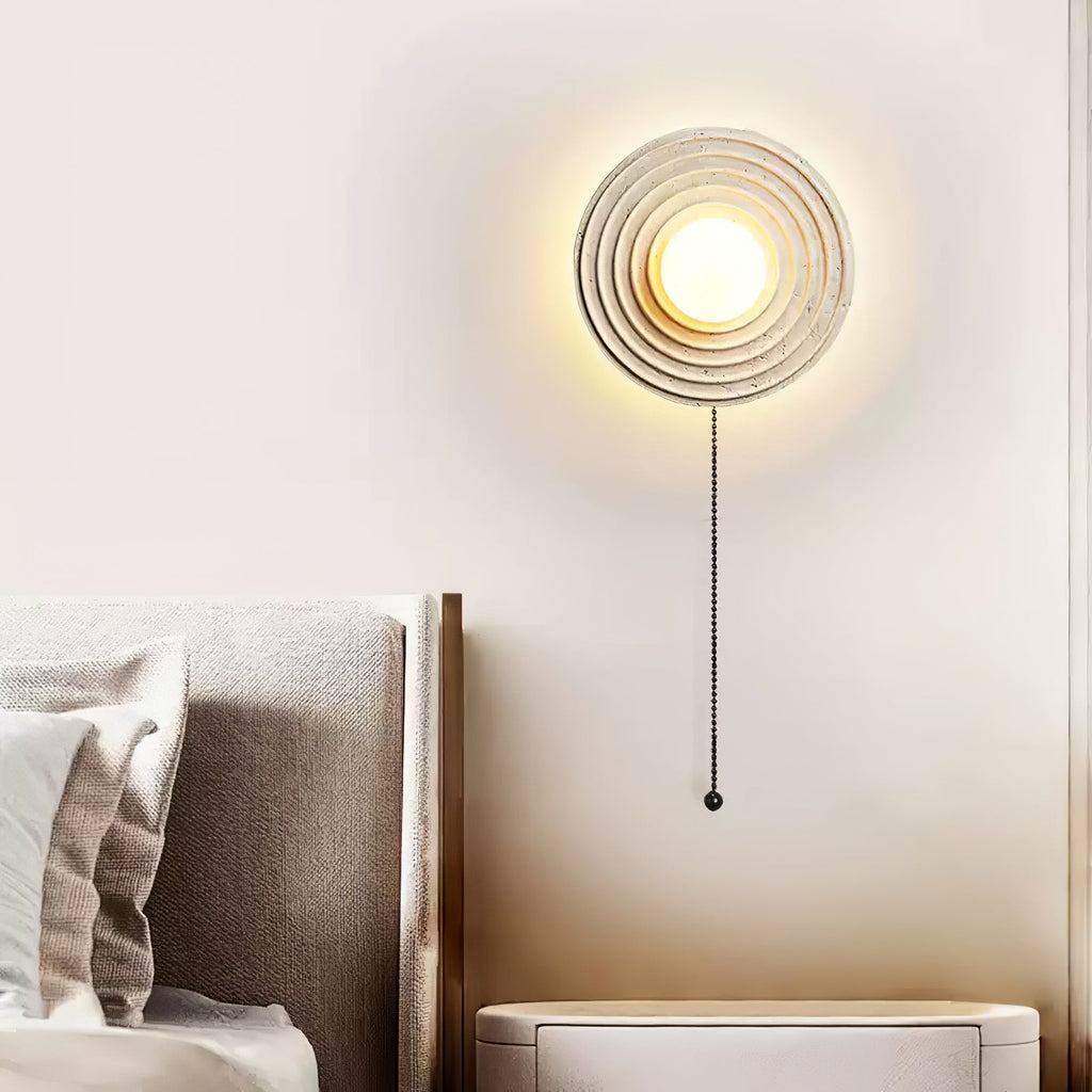 Orbit Rings Wall Light, Hardwired Wall Sconce, detail 4