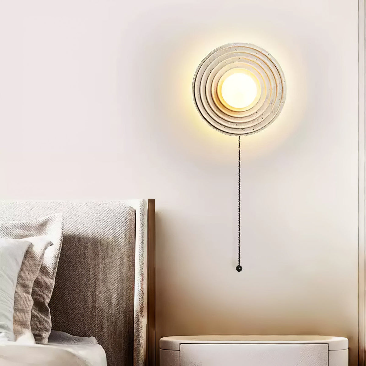 Orbit Rings Wall Light, Hardwired Wall Sconce, detail 4