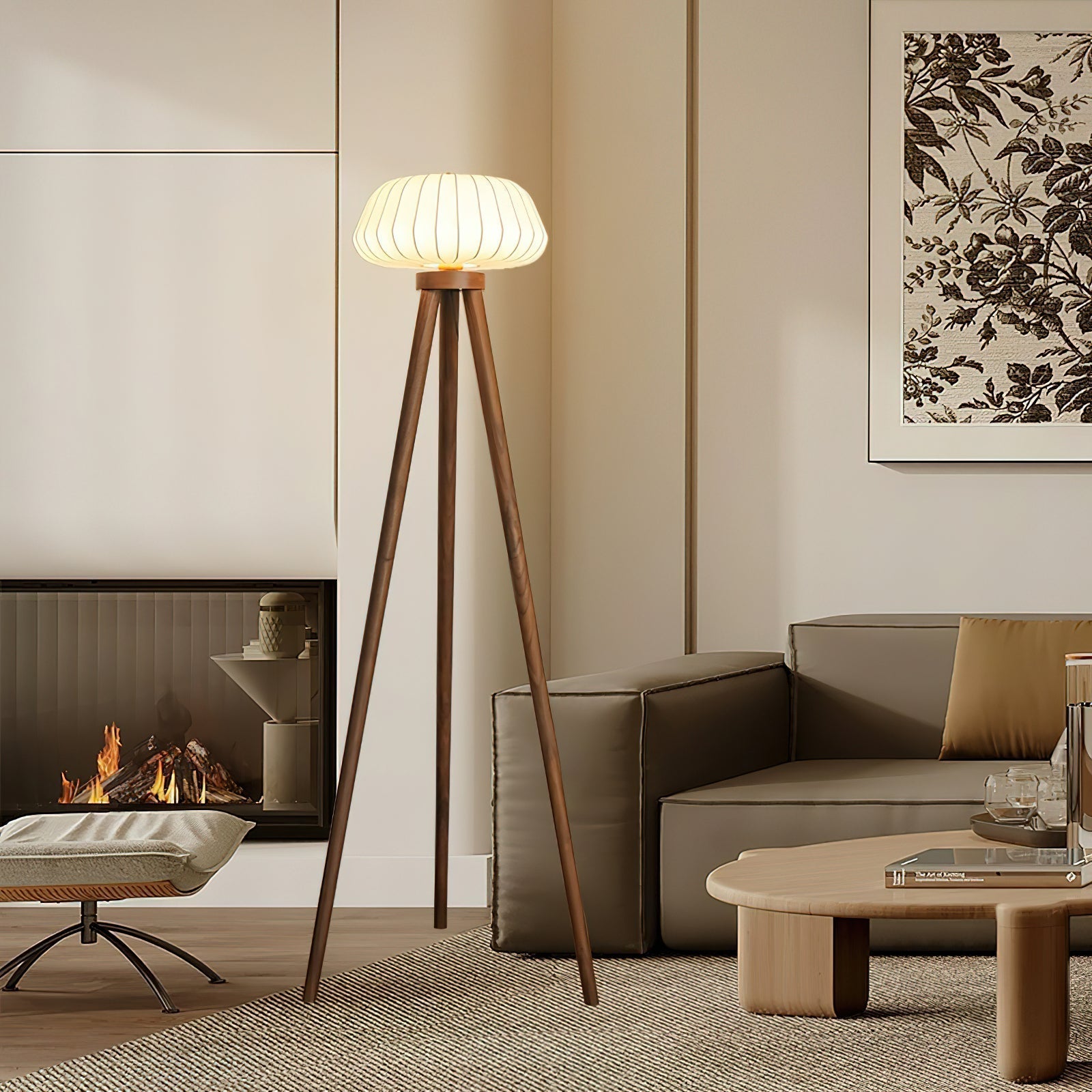 Orbit Tripod Floor Light 13.8", Floor Lamp, detail 6