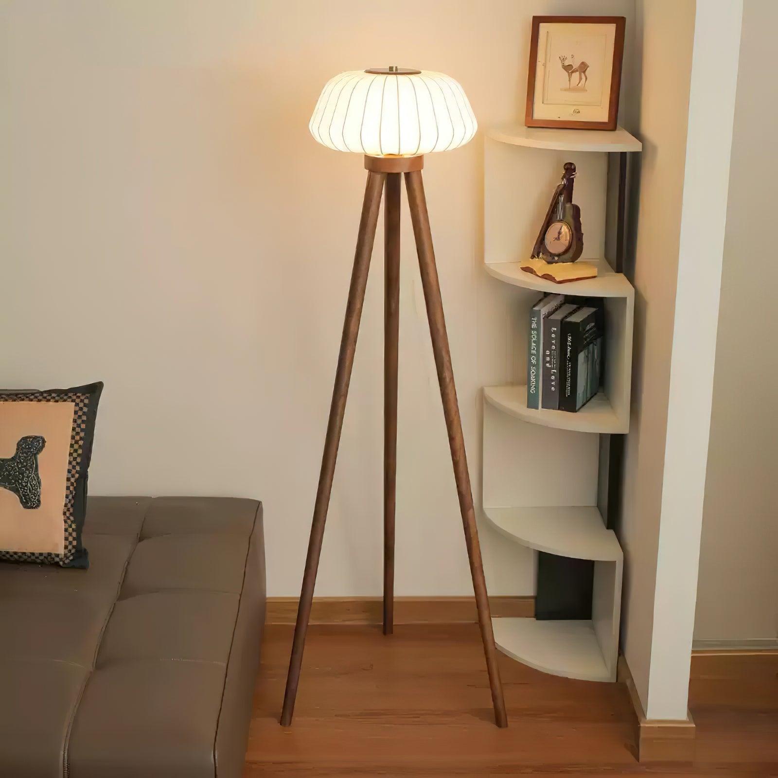 Orbit Tripod Floor Light 13.8", Floor Lamp, detail 2