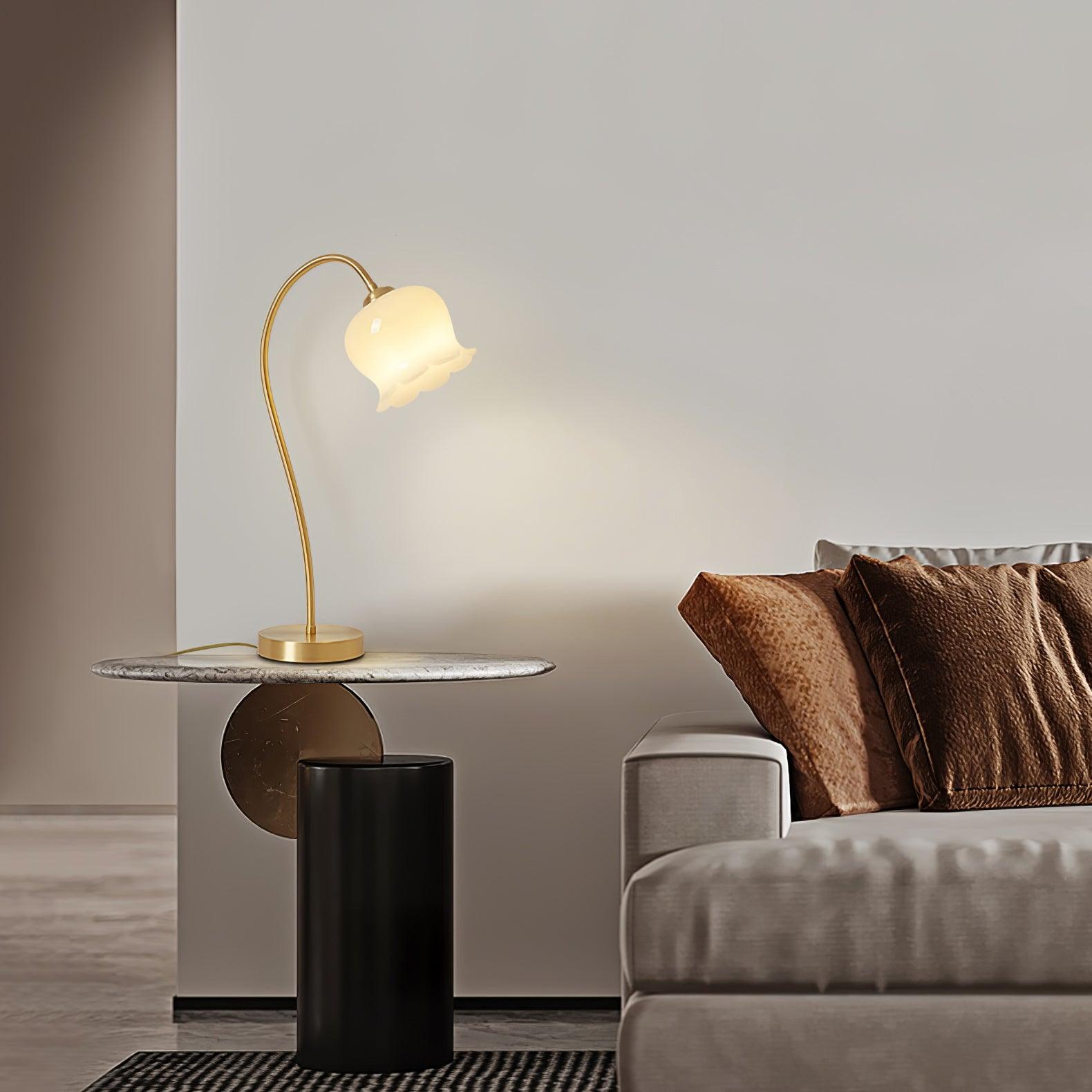 Orchids Table Light, Bedside Table Lamp, detail 3