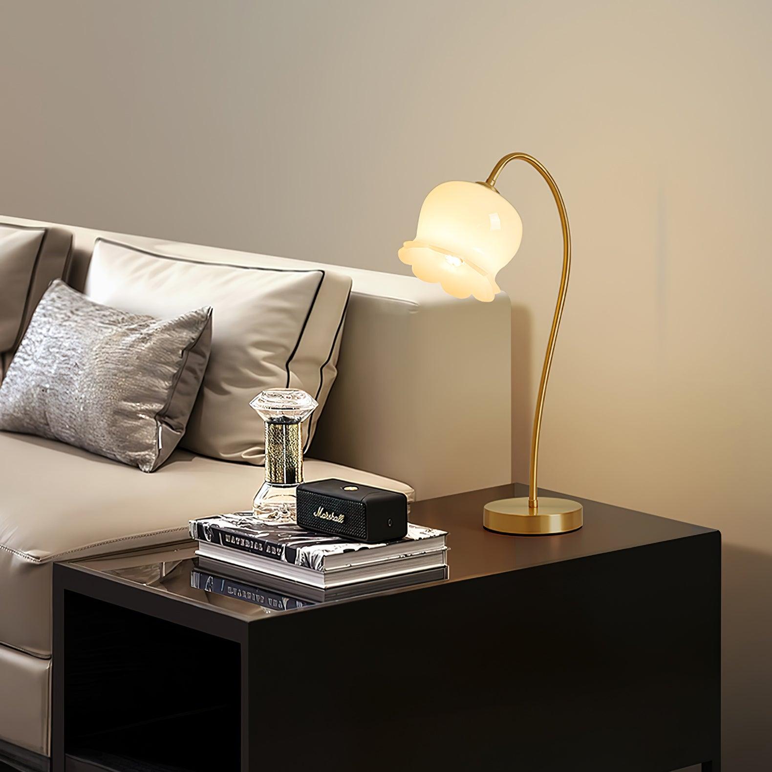 Orchids Table Light, Bedside Table Lamp, detail 4