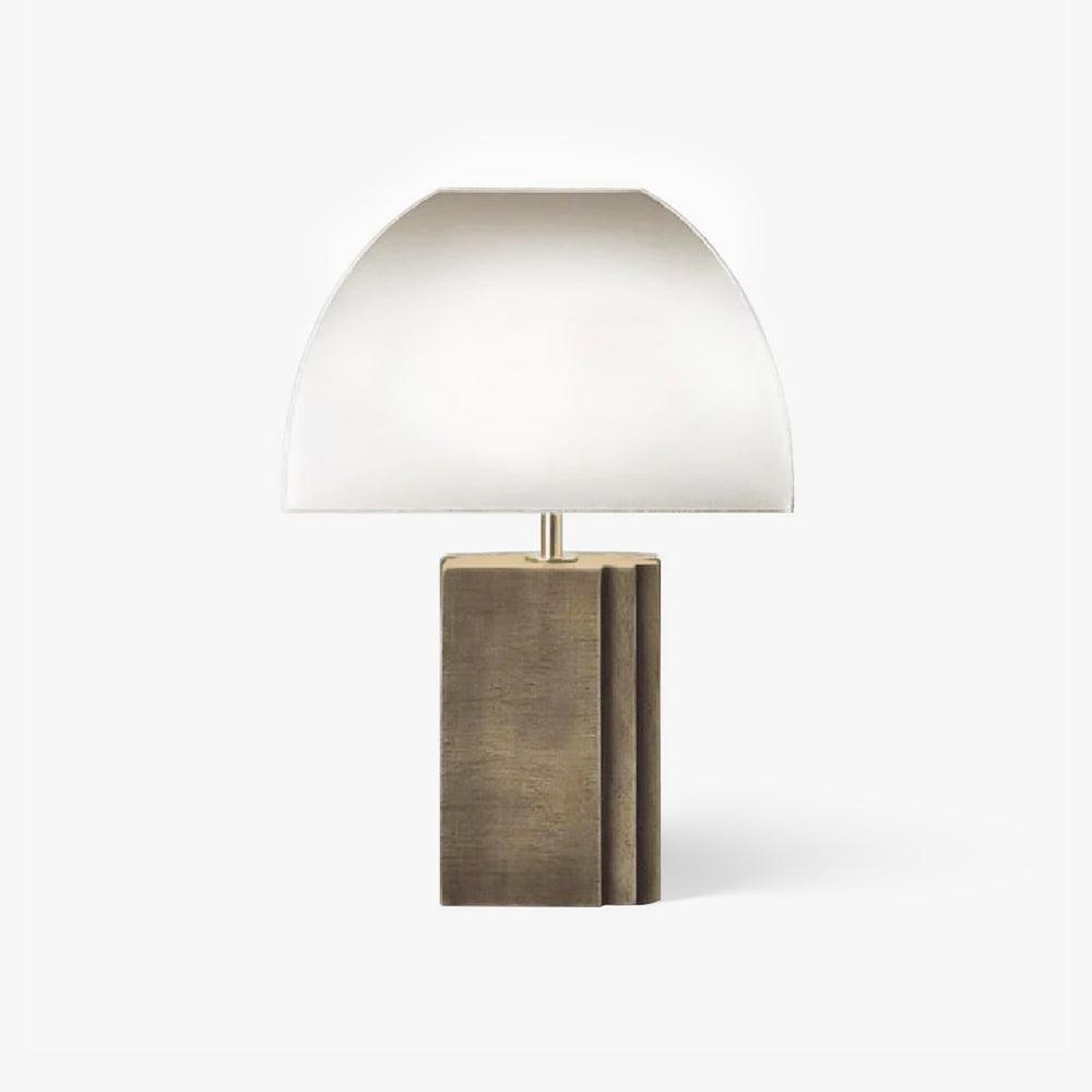 Oregon Table Light, Bedside Table Lamp, Resin, ∅ 14.2″ x H 23.6″