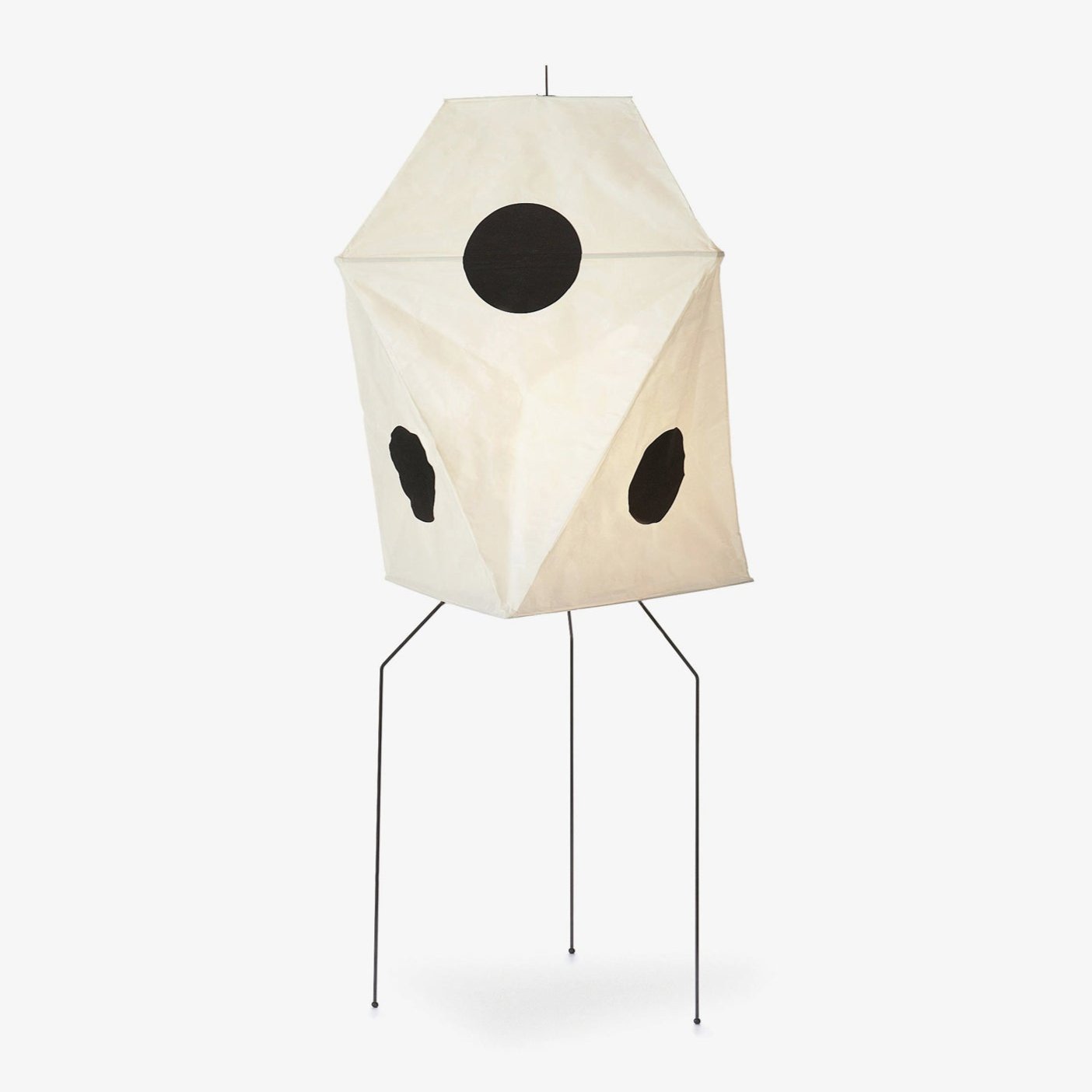 Origami Lantern Floor-standing Floor Light, Floor Lamp, Rice paper, Dia 56cm x H 145cm