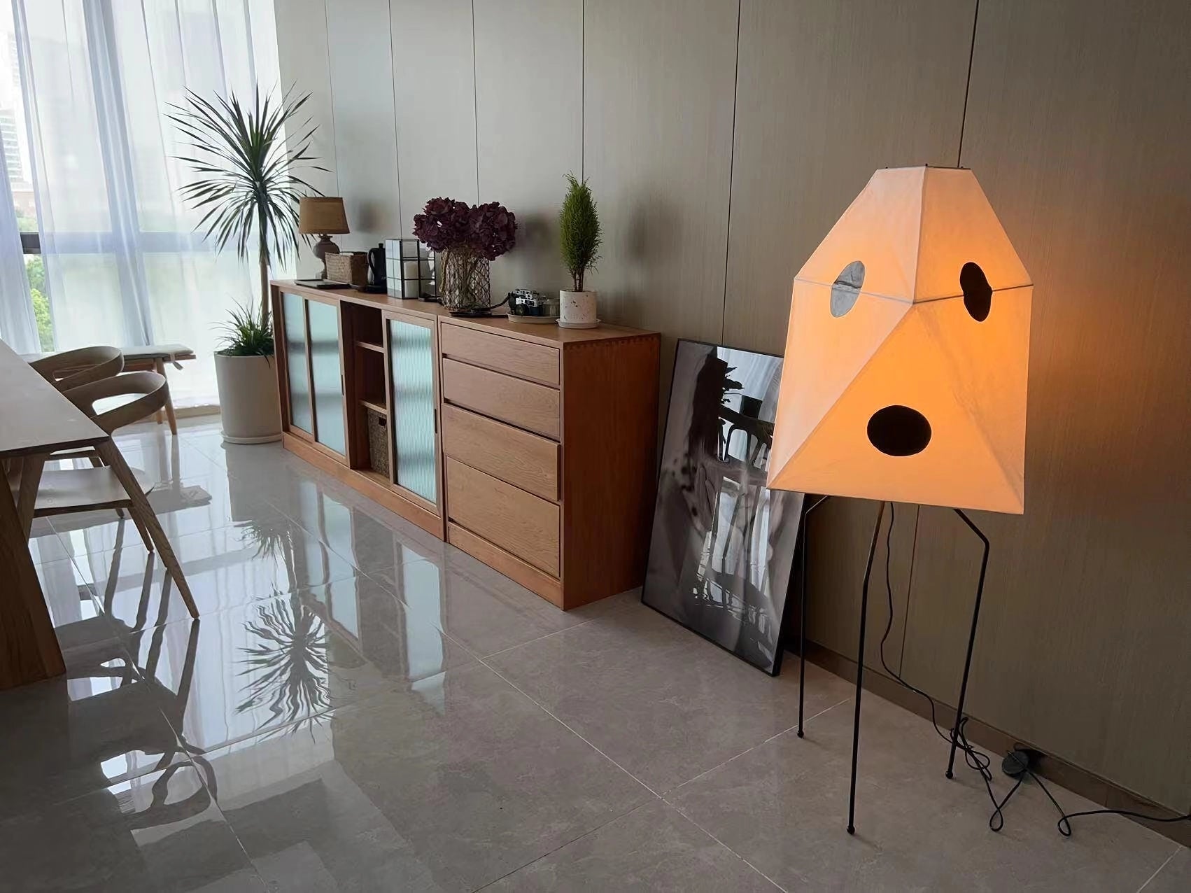 Origami Lantern Floor-standing Floor Light, Floor Lamp, detail 43