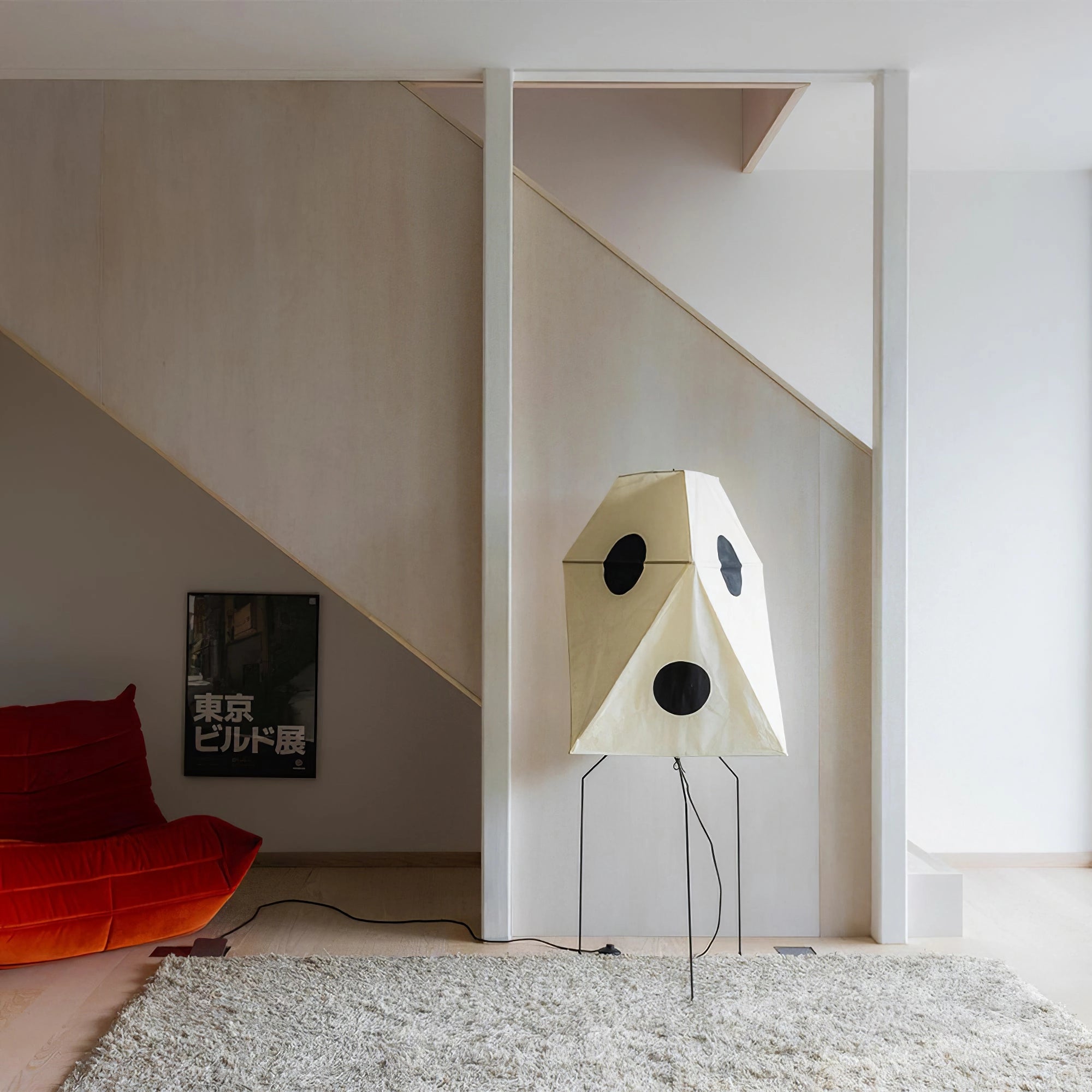 Origami Lantern Floor-standing Floor Light, Floor Lamp, detail 34