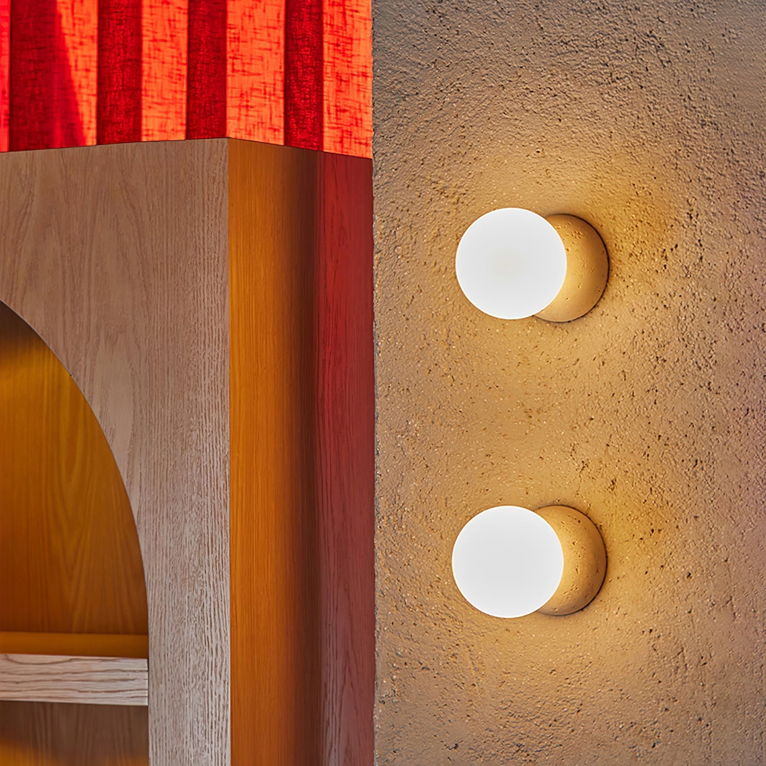 Origo Wall Light, Hardwired Wall Sconce, detail 3