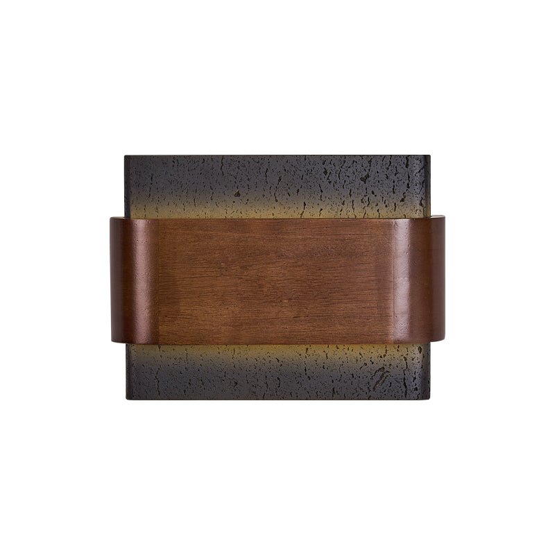 Orin Travertine Wall Light, Hardwired Wall Sconce, detail 7