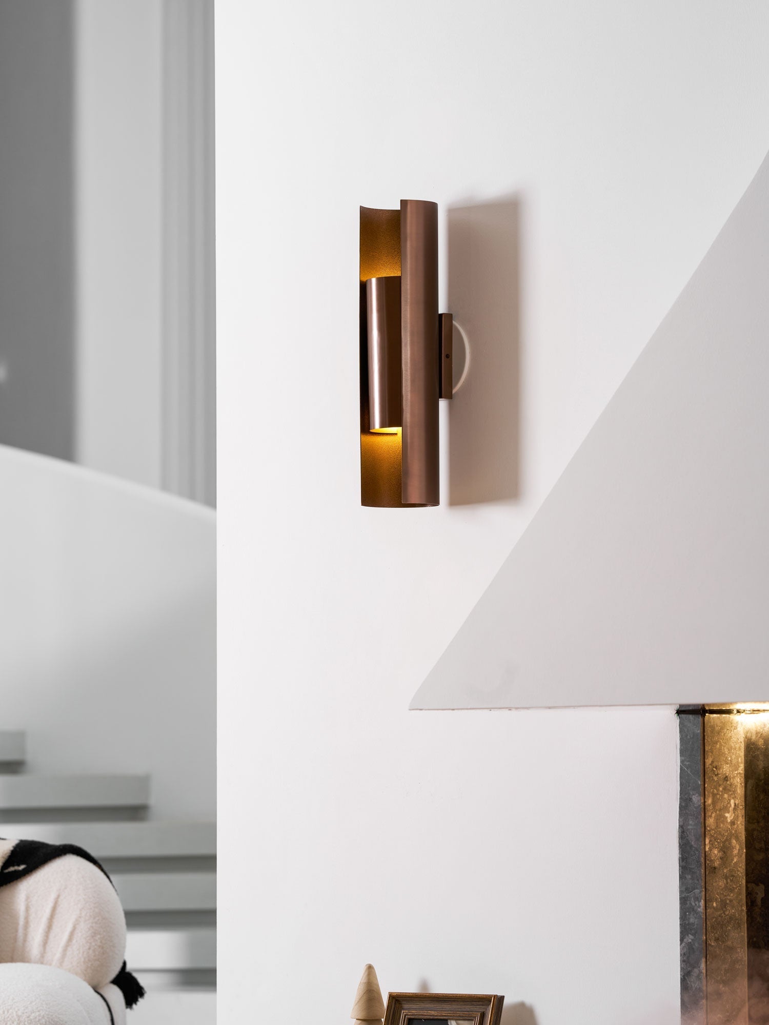 Orion Wall Light, Hardwired Wall Sconce, detail 4